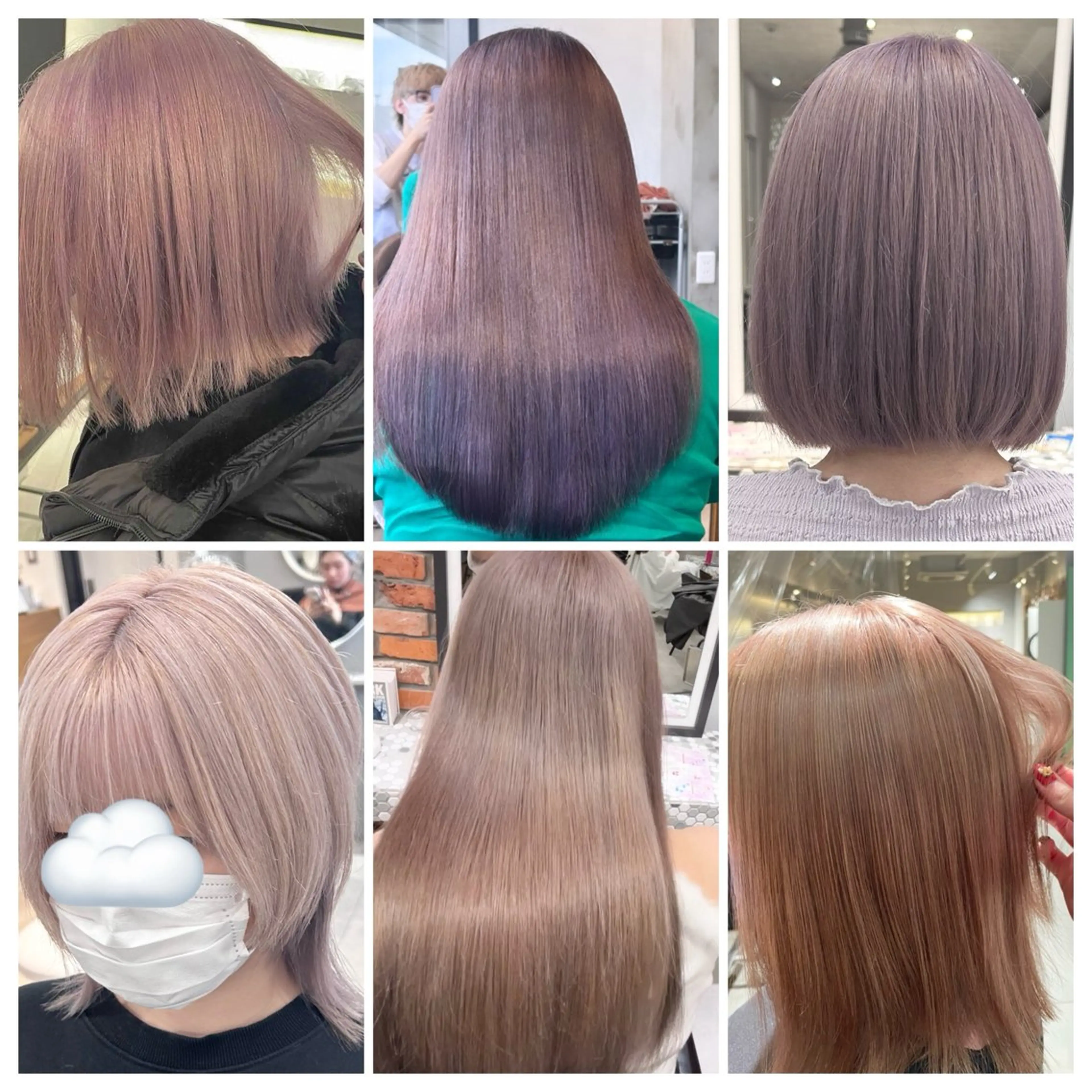 ロング 赤みゼロカラー 藤並純のヘアスタイル