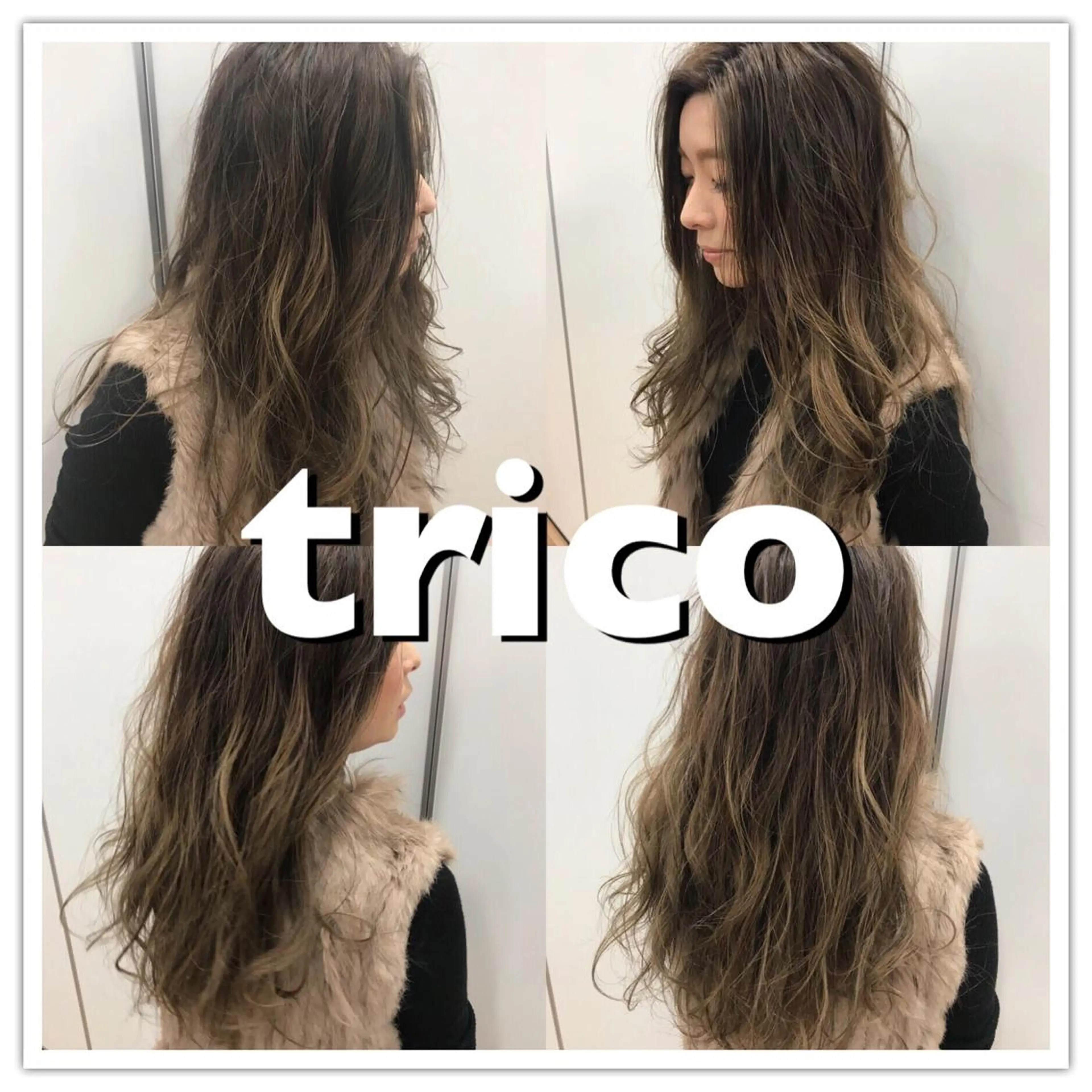 ロング カラー ハイライトカラー イルミナカラー ハイライト 似合わせ/ブリーチ カラー.岡田友仁のヘアスタイル