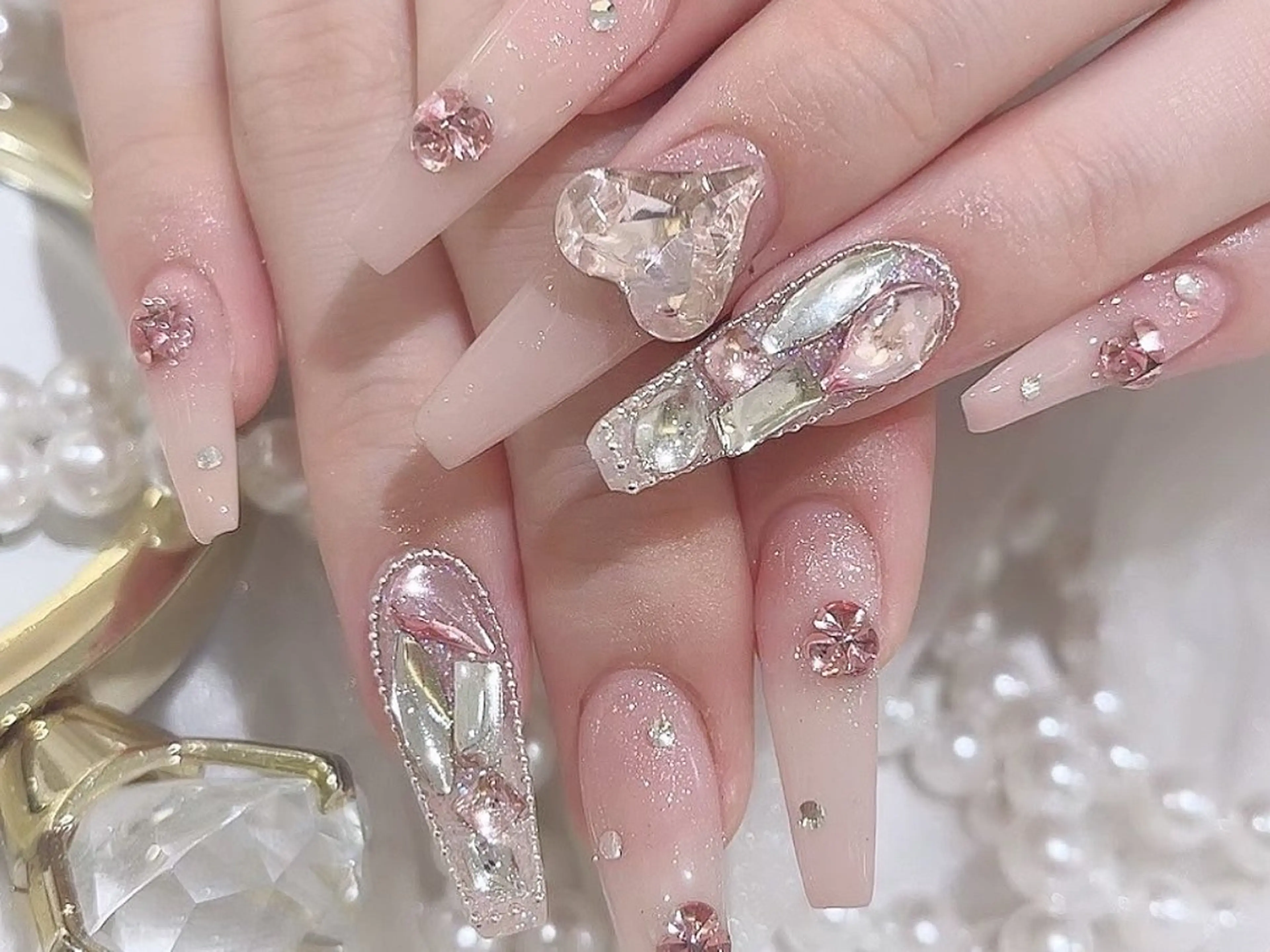 10本やり放題コース、パーツ付け放題💅(オフなし)の写真