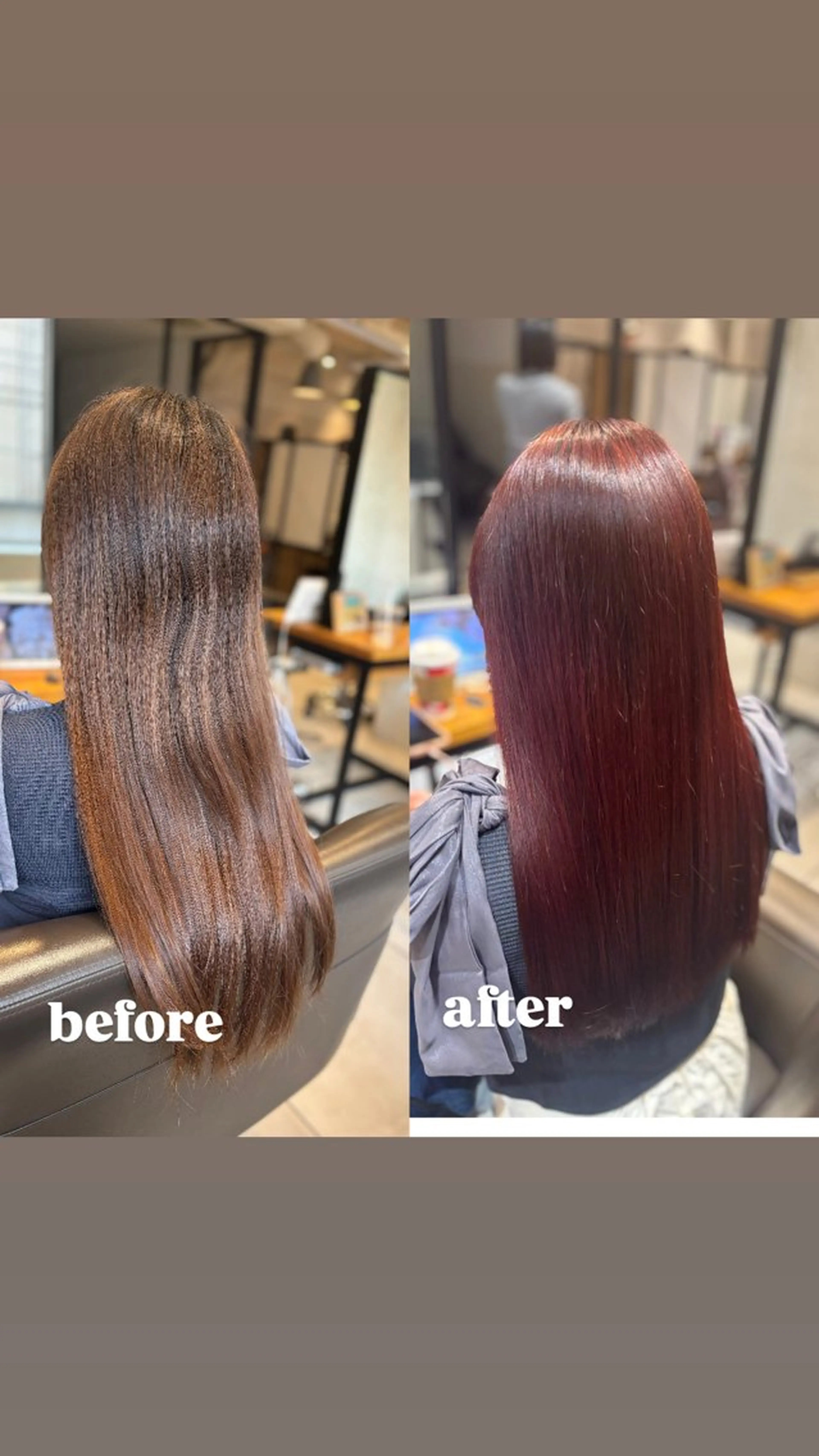 ロング カラー ブリーチ ブリーチなしカラー 縮毛矯正 新宿/美髪/髪質改善 🫧リョウ🫧のヘアスタイル