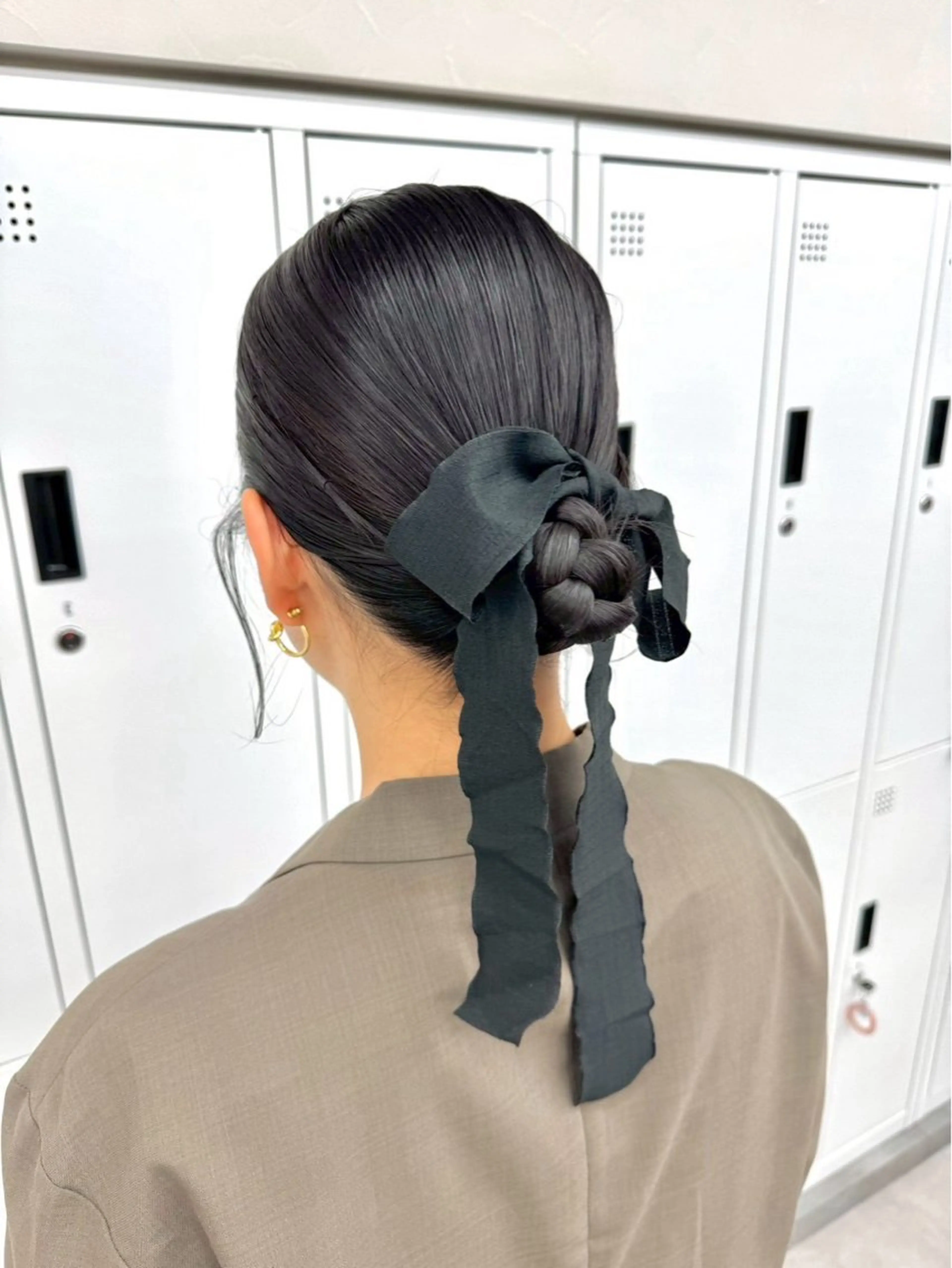 セミロング ヘアアレンジ ヘアセット エクステ🫧アレンジ ￤横浜  ももはのヘアスタイル