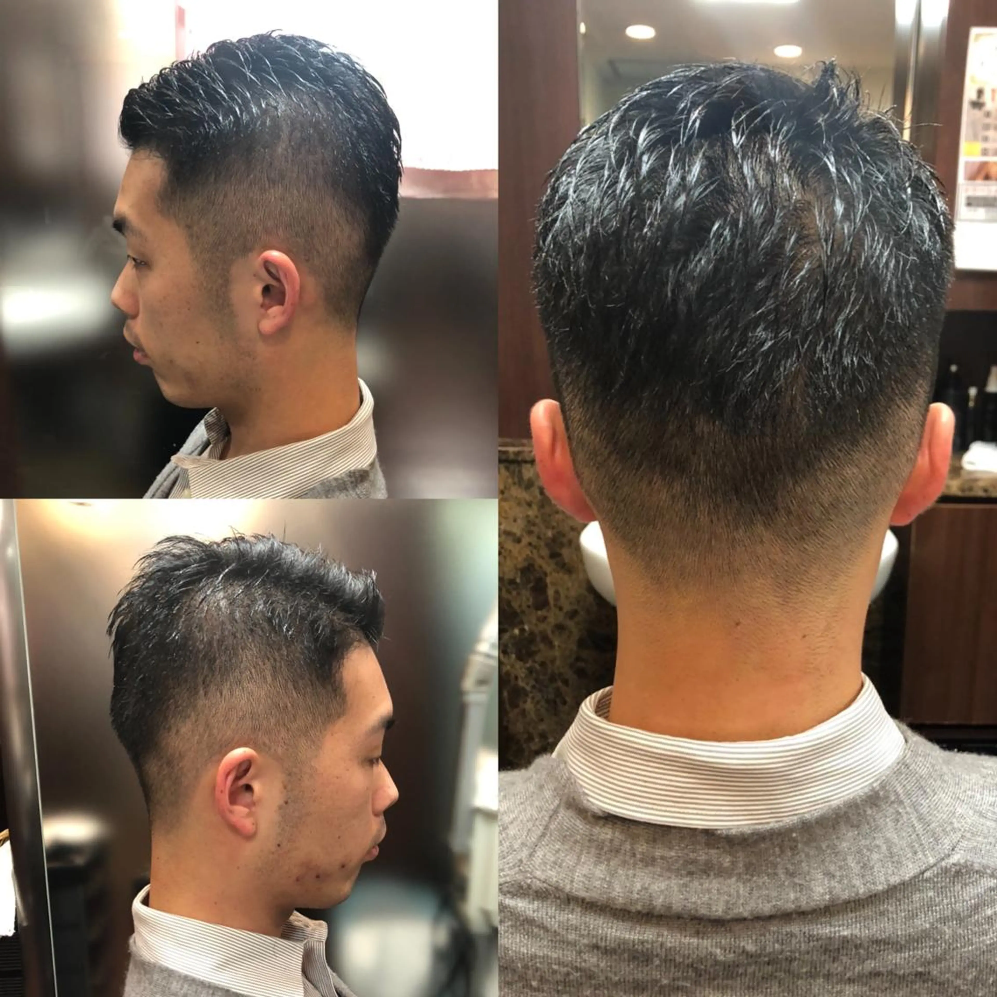 ショート メンズ ビジネス ショートヘア 菅野 綺華のヘアスタイル