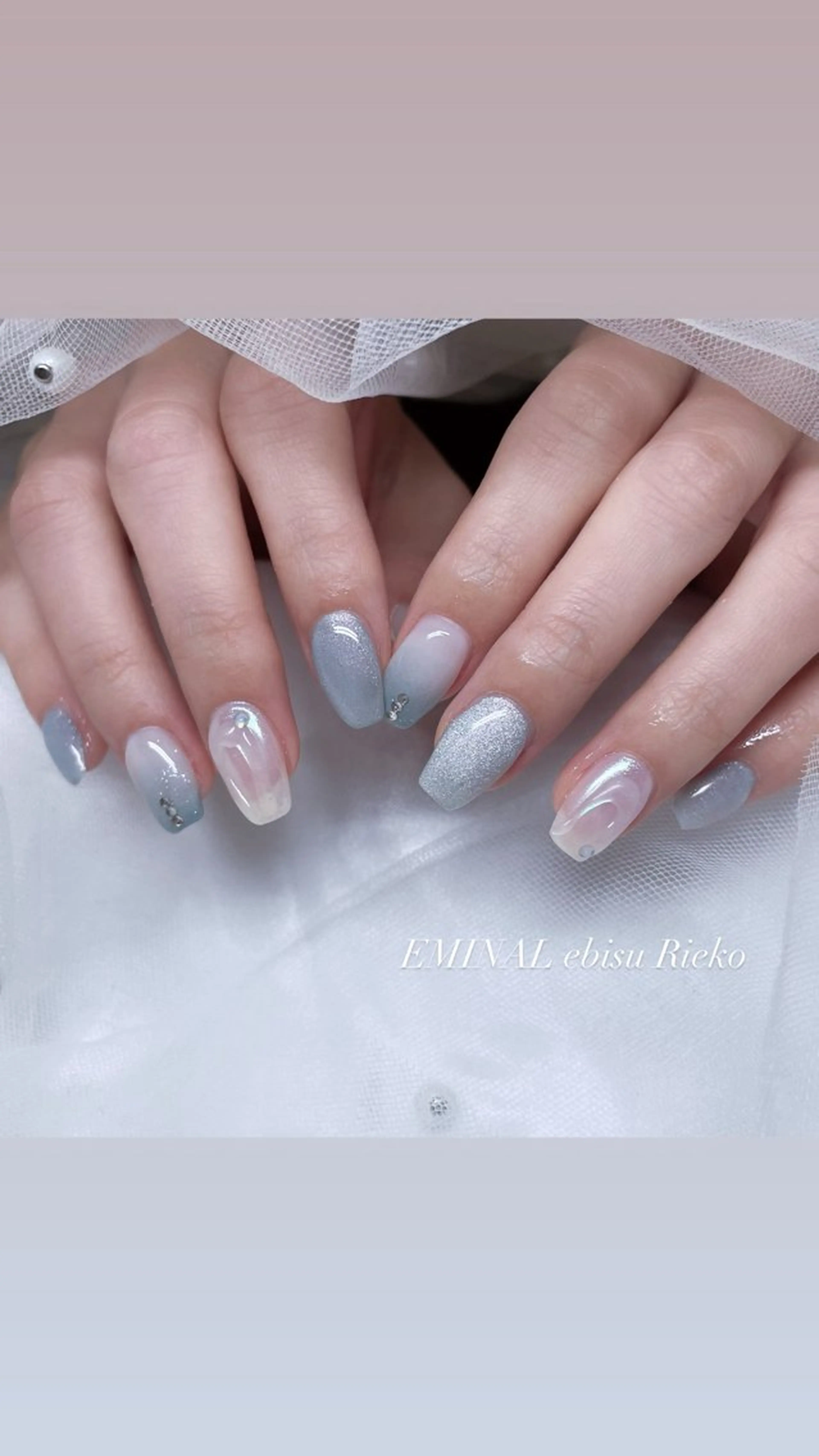 ネイル ハンドネイル Rieko EMINAL恵比寿のネイルデザイン