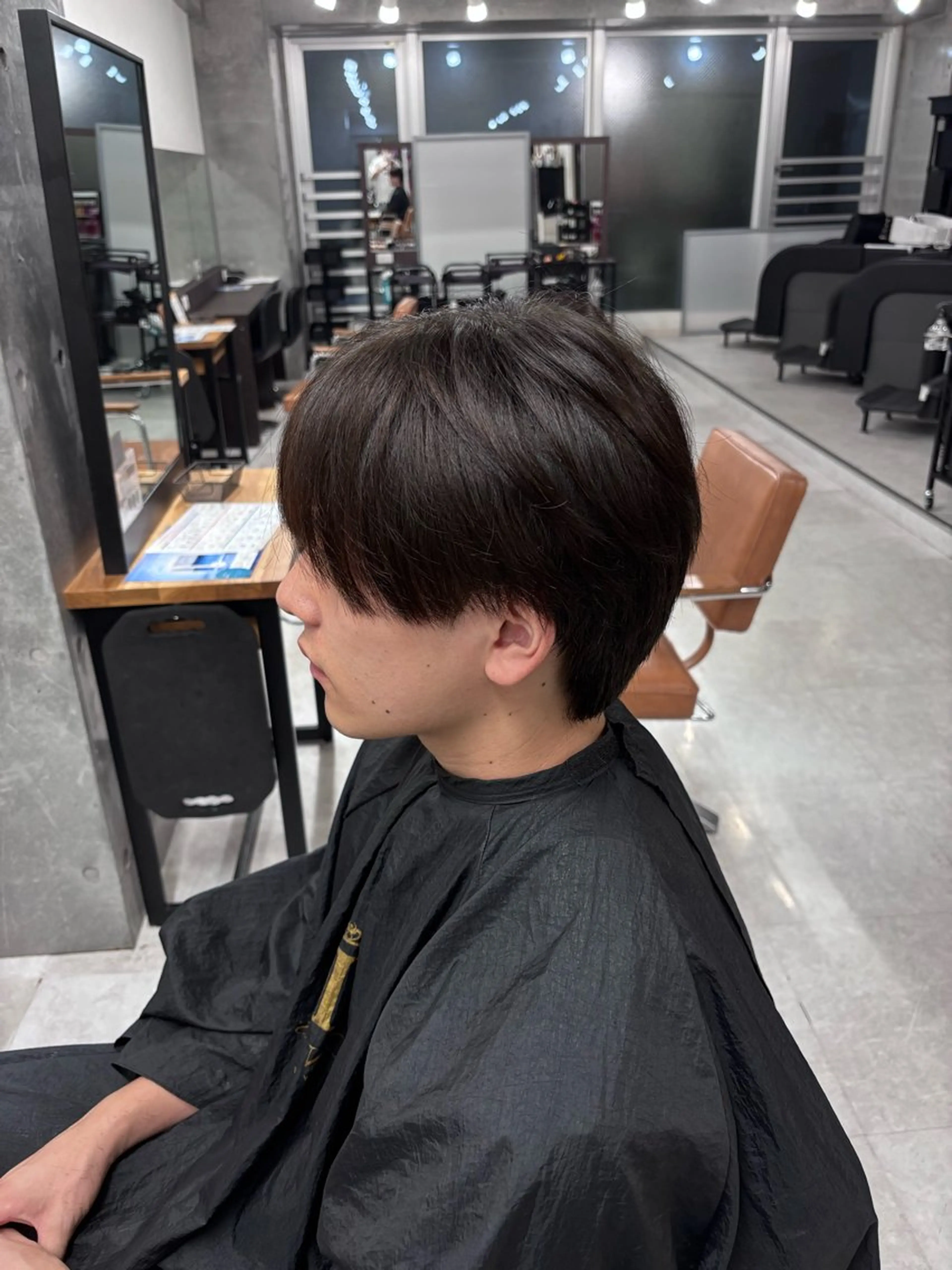 メンズ カット フェザーの鬼 🇰🇷yutoのヘアスタイル