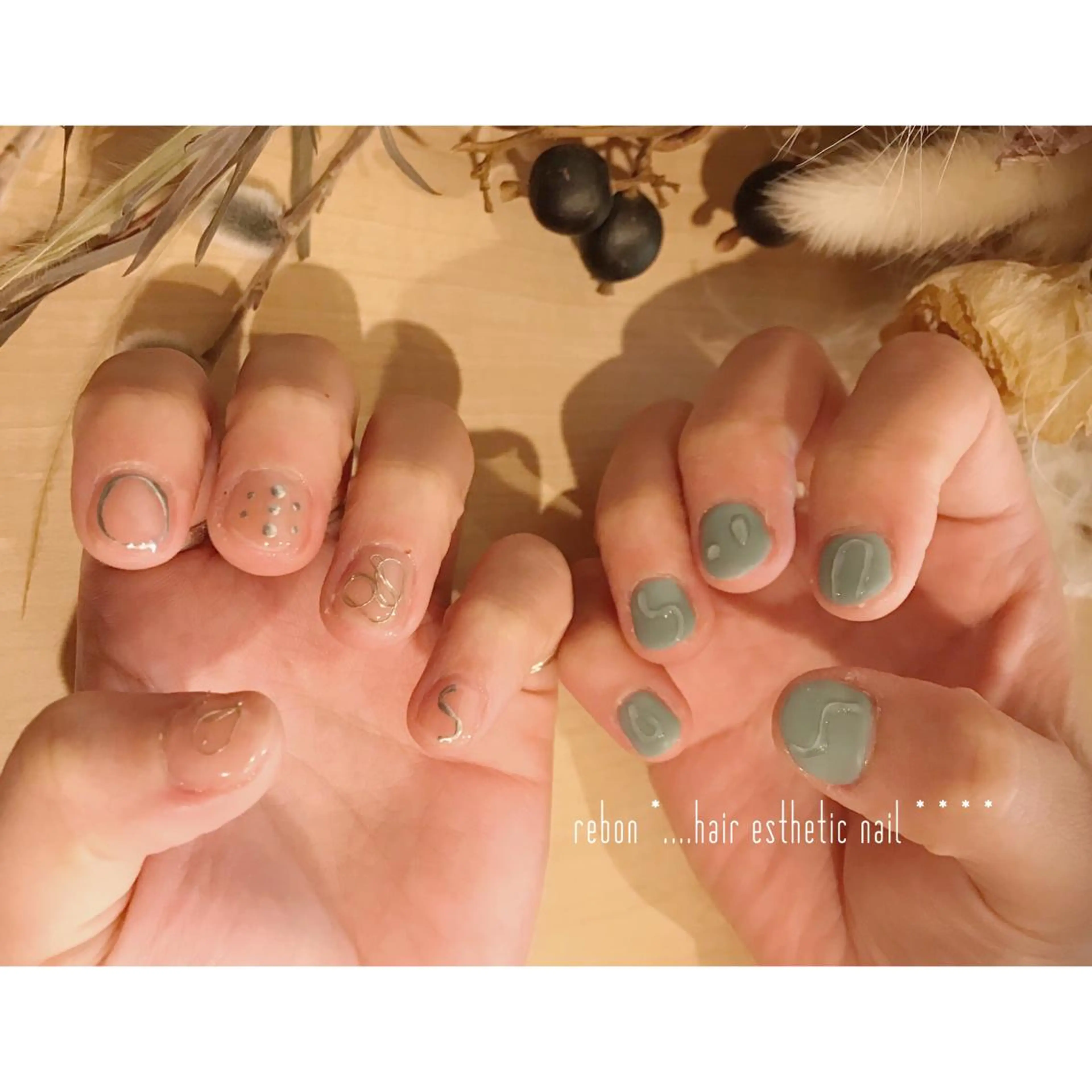 ネイル ハンドネイル rebon＊ natsukiのネイルデザイン