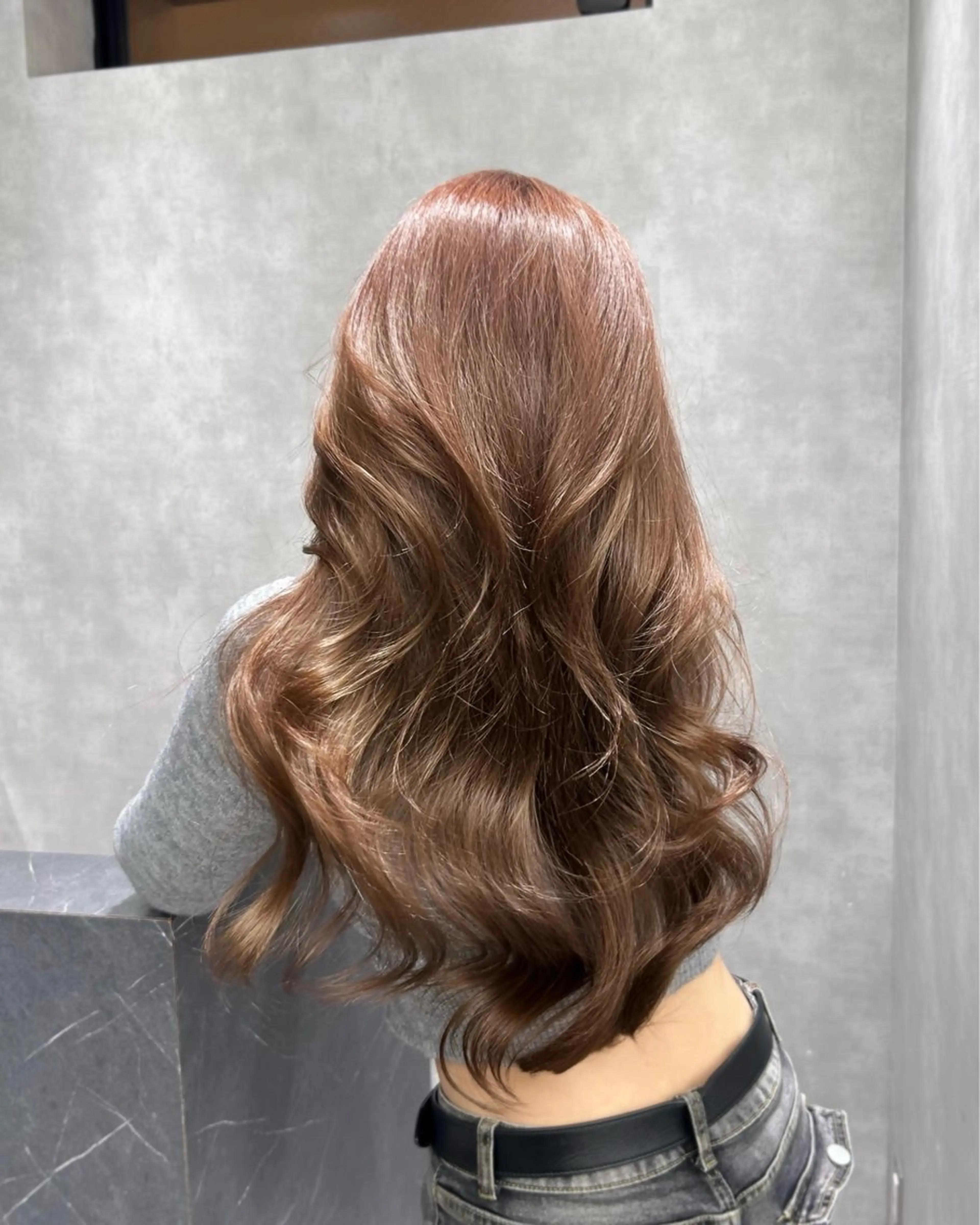 ロング ヘアカラー 大人レイヤー/艶美髪 🇺🇸TOMONAのヘアスタイル