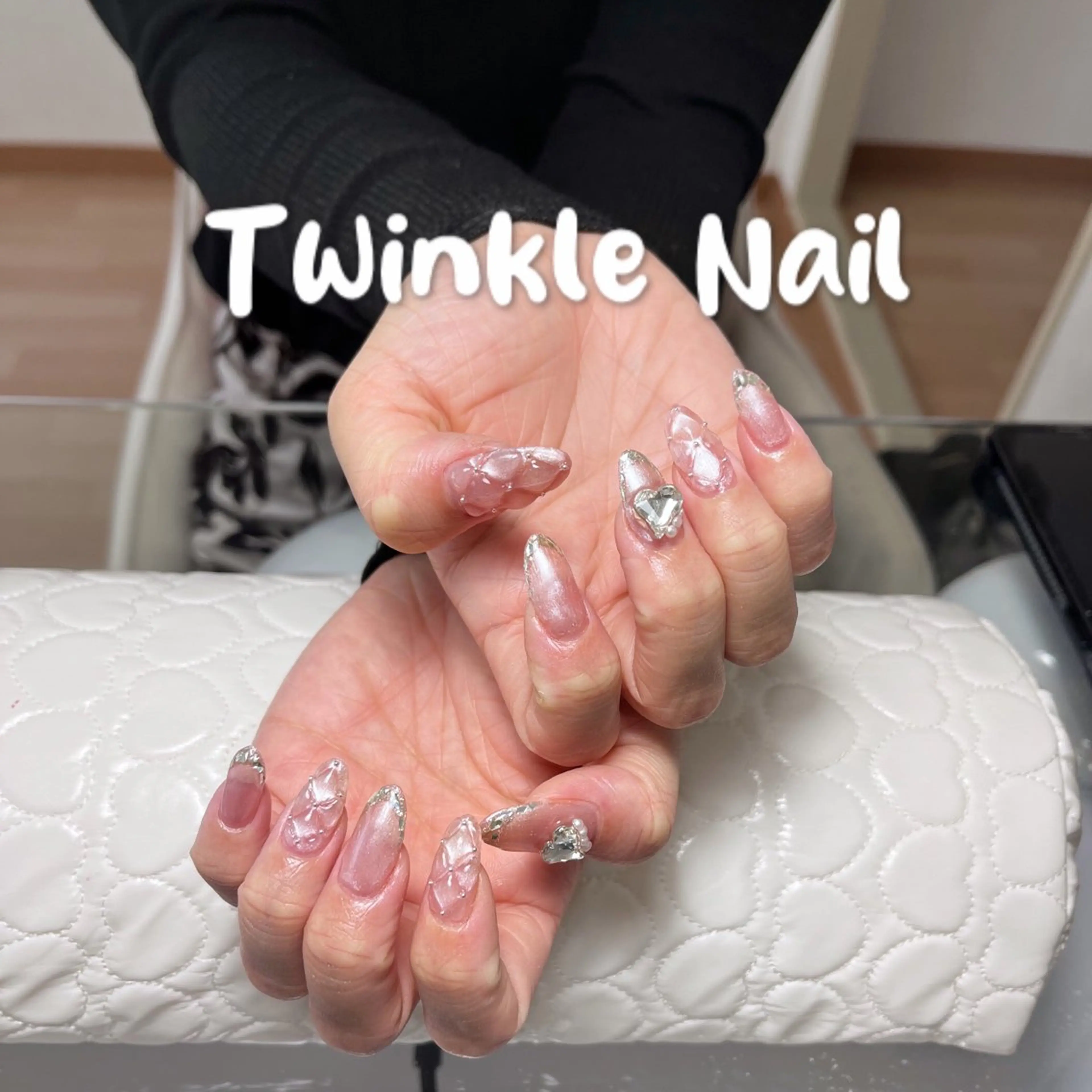 ネイル 長さ出し Twinkle Nail Kuboのネイルデザイン
