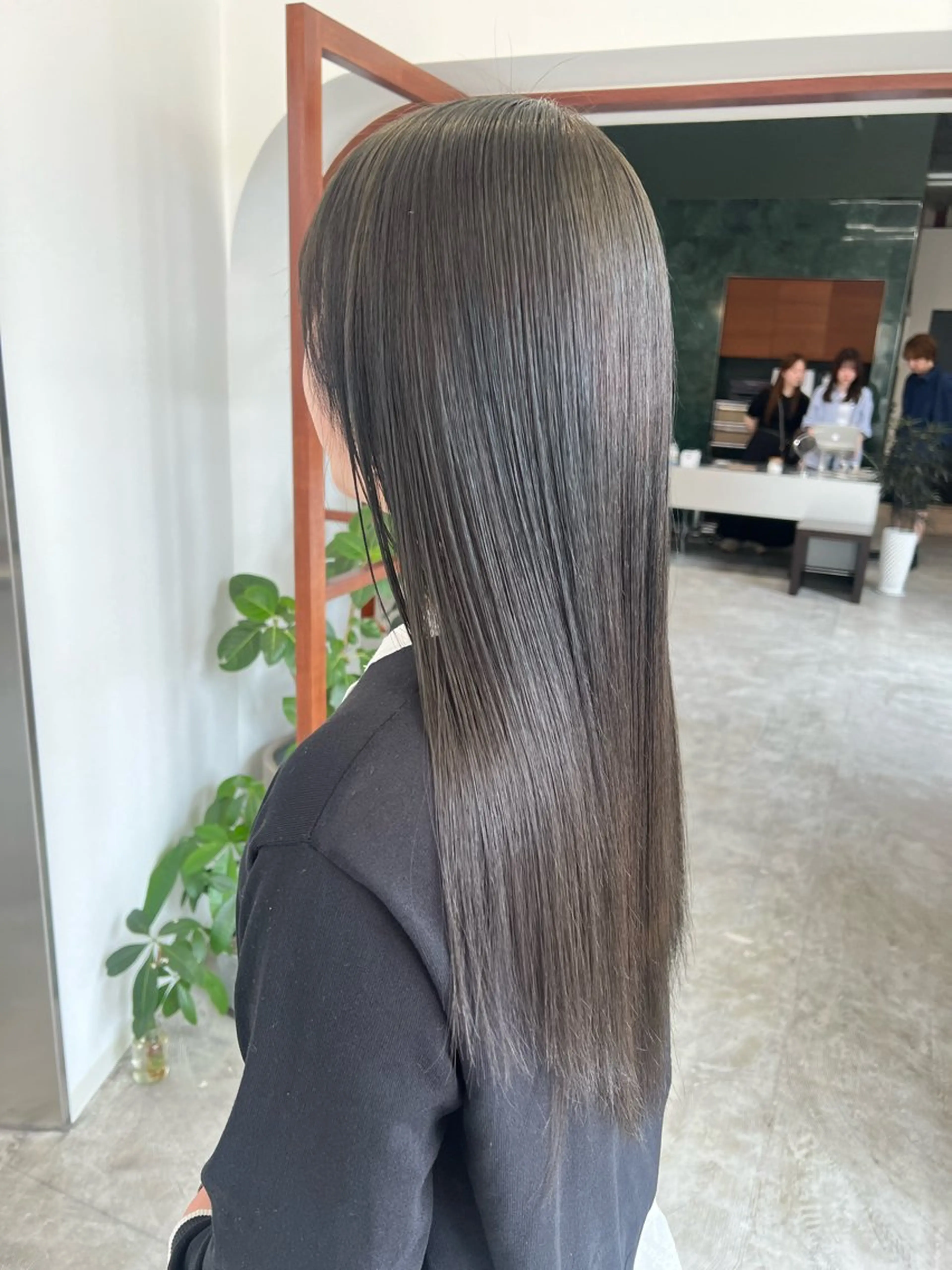 ロング カット ヘアカラー トリートメント 名古屋美容室 Sopiリナのヘアスタイル