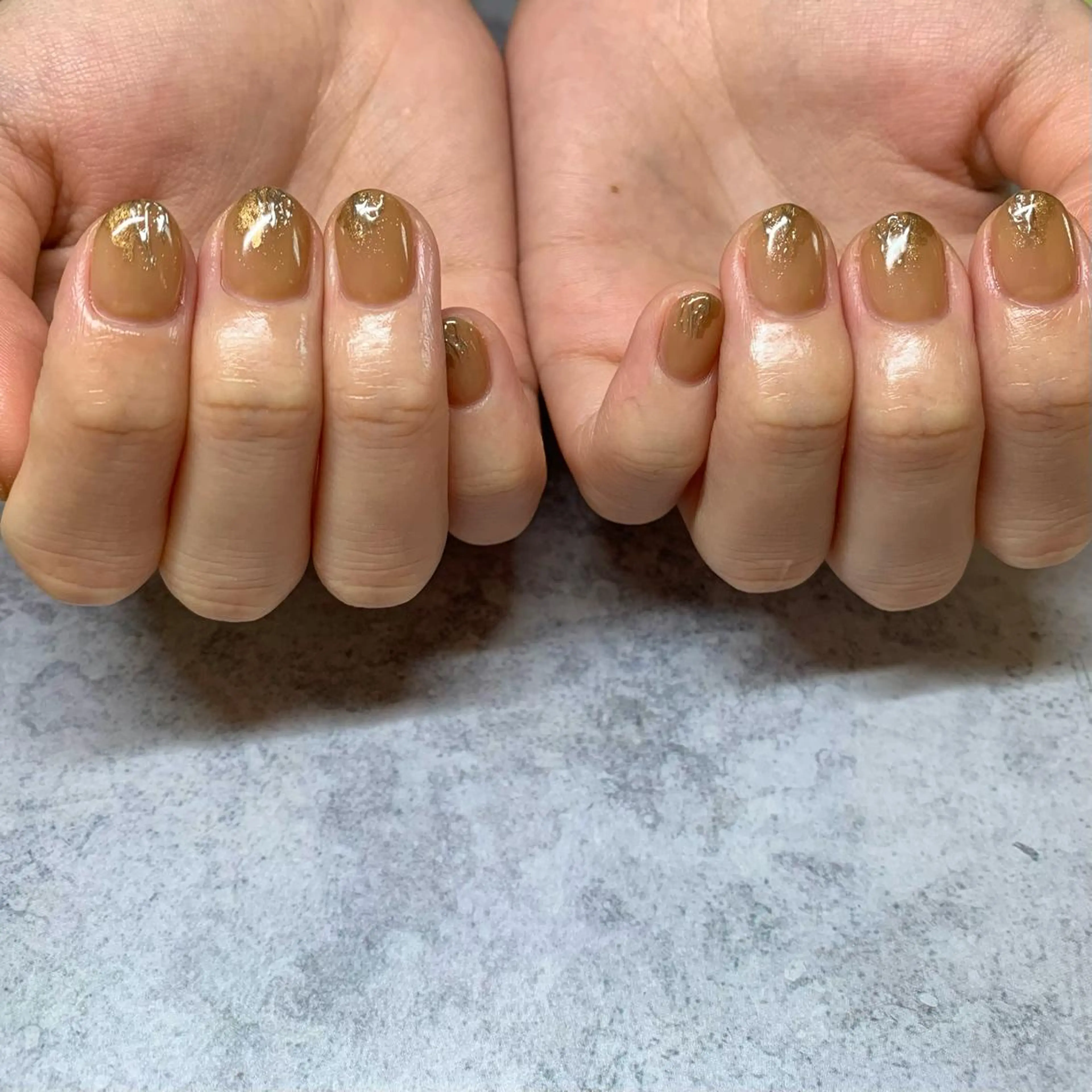 ネイル ハンドネイル ウシク ミユキのネイルデザイン