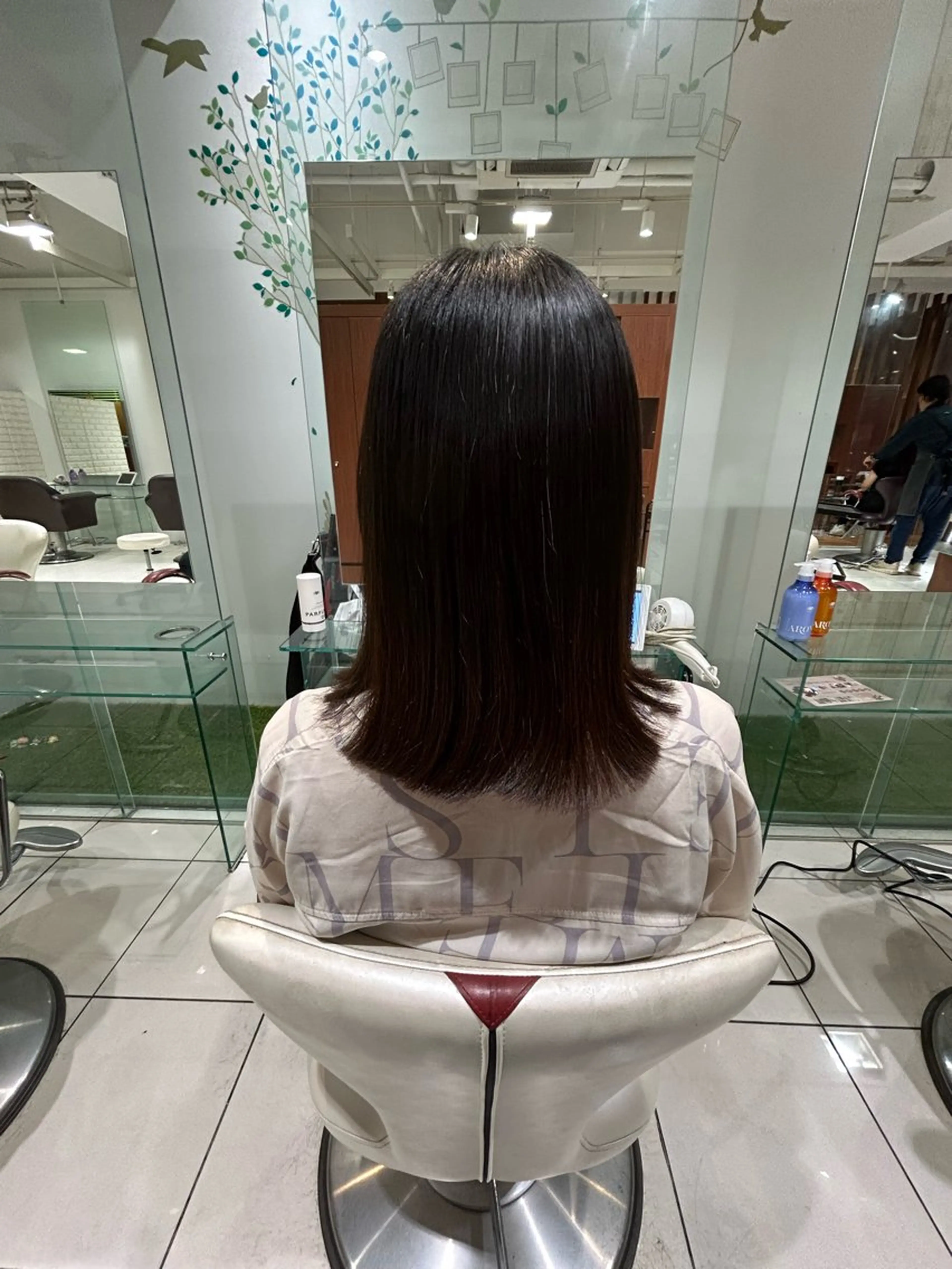 ミディアム 田邉 知樹のヘアスタイル