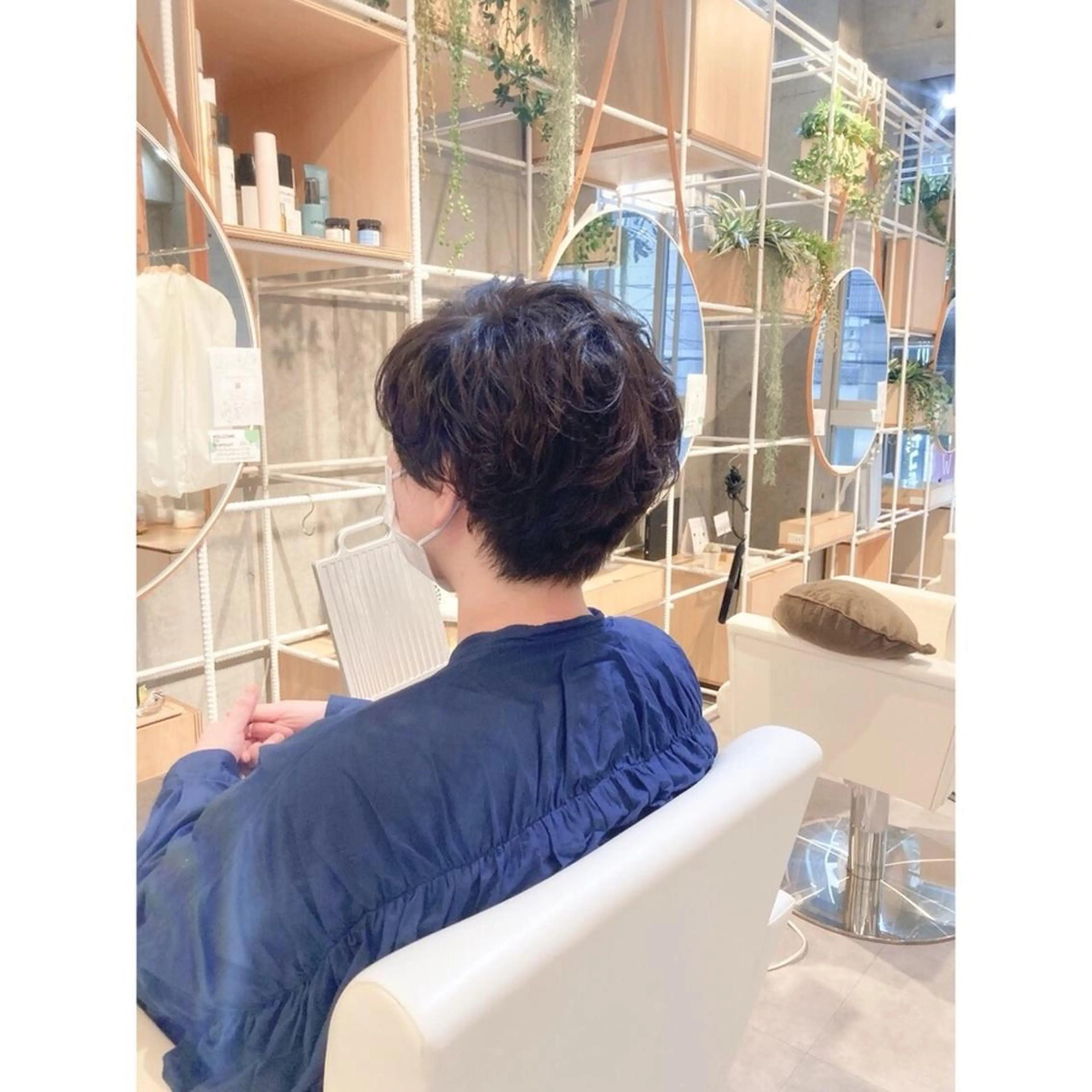 ショート パーマ カラー ショートヘア カット パーマ トリートメント ヘッドスパ Grantus (グランタス )のヘアスタイル