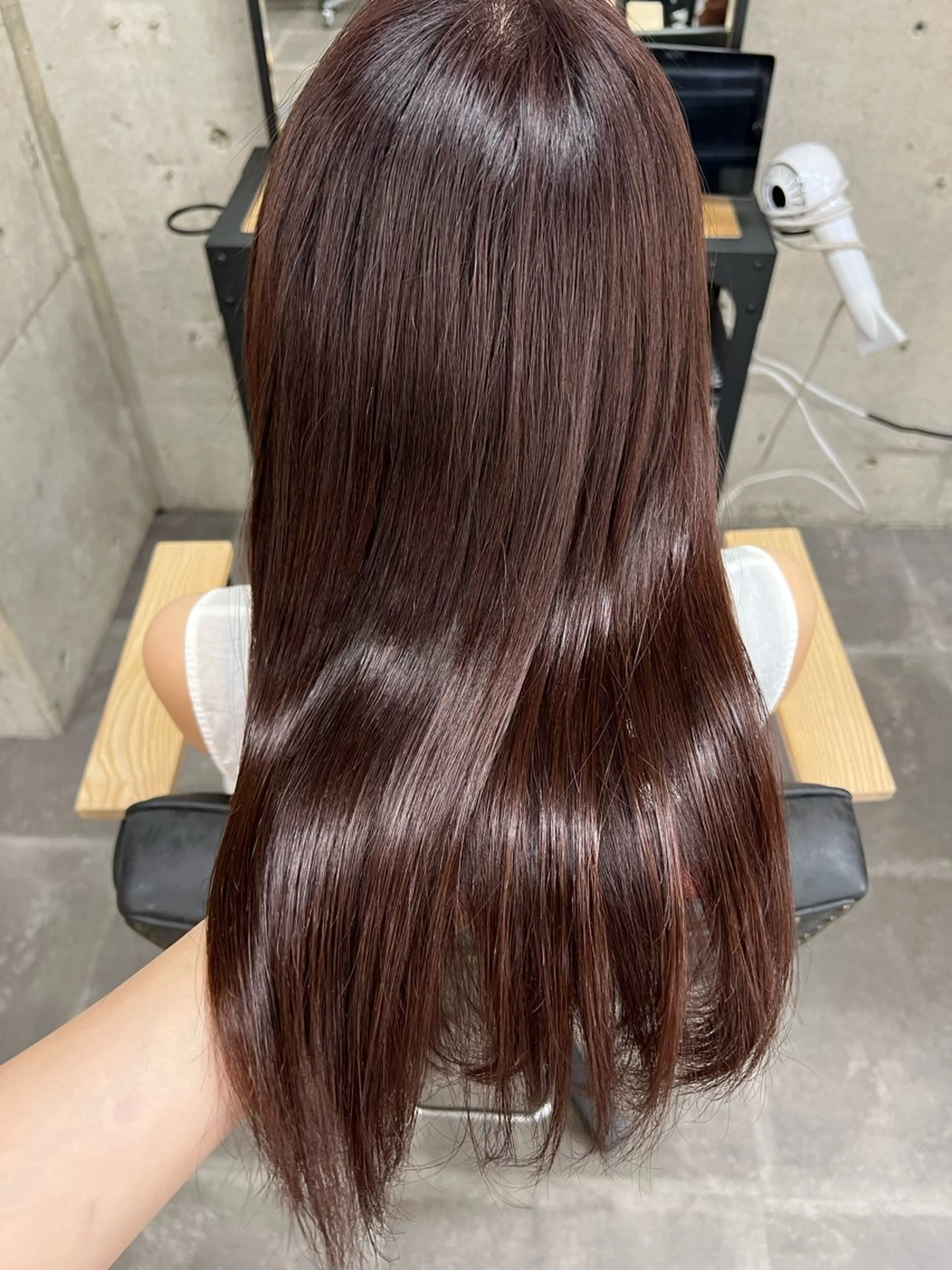 透明感カラー➕UPTOGLOSSトリートメント💇🏻‍♀️✨️の写真