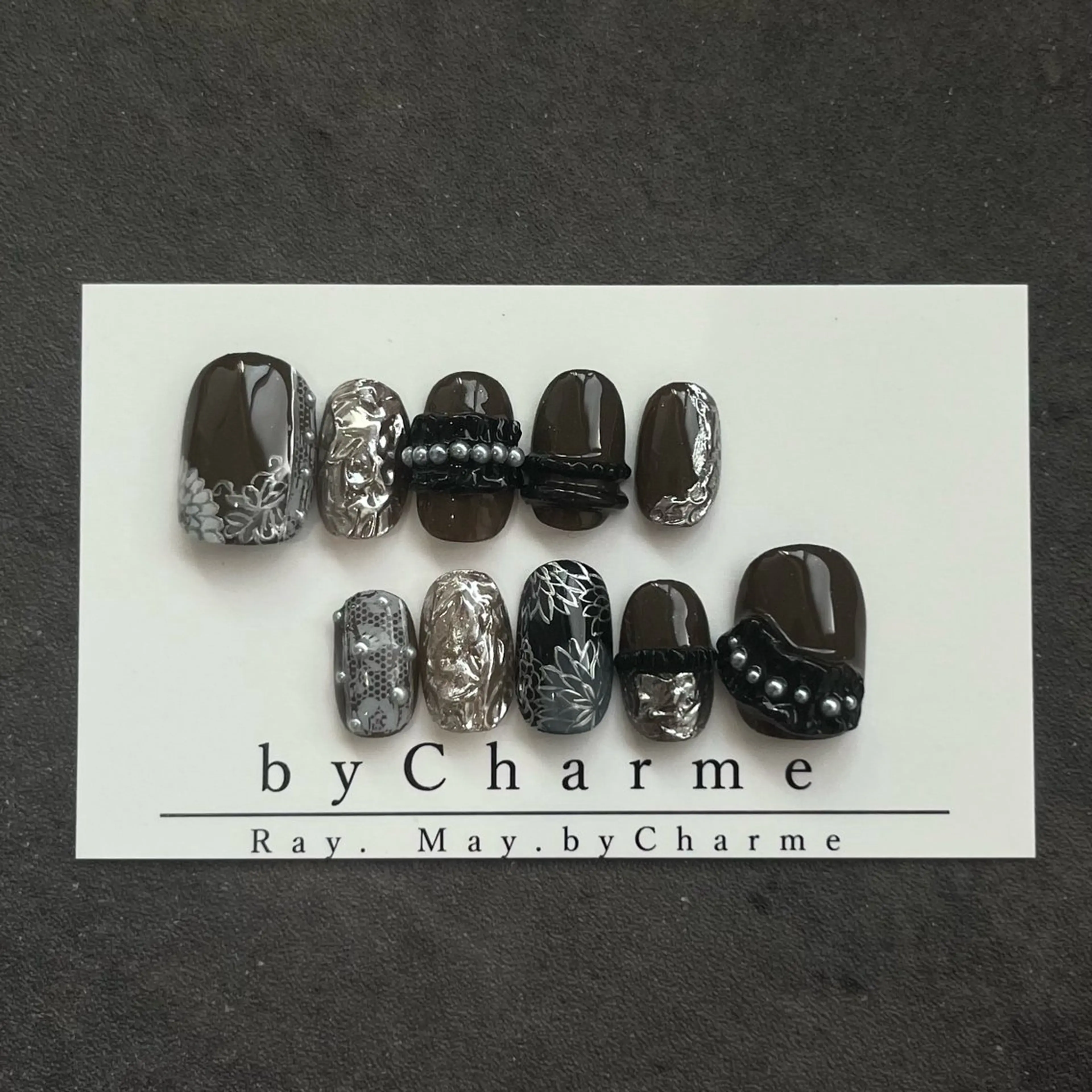 ネイル Ray. ちゅるん系ニュアンスのエステ・リラクイメージ