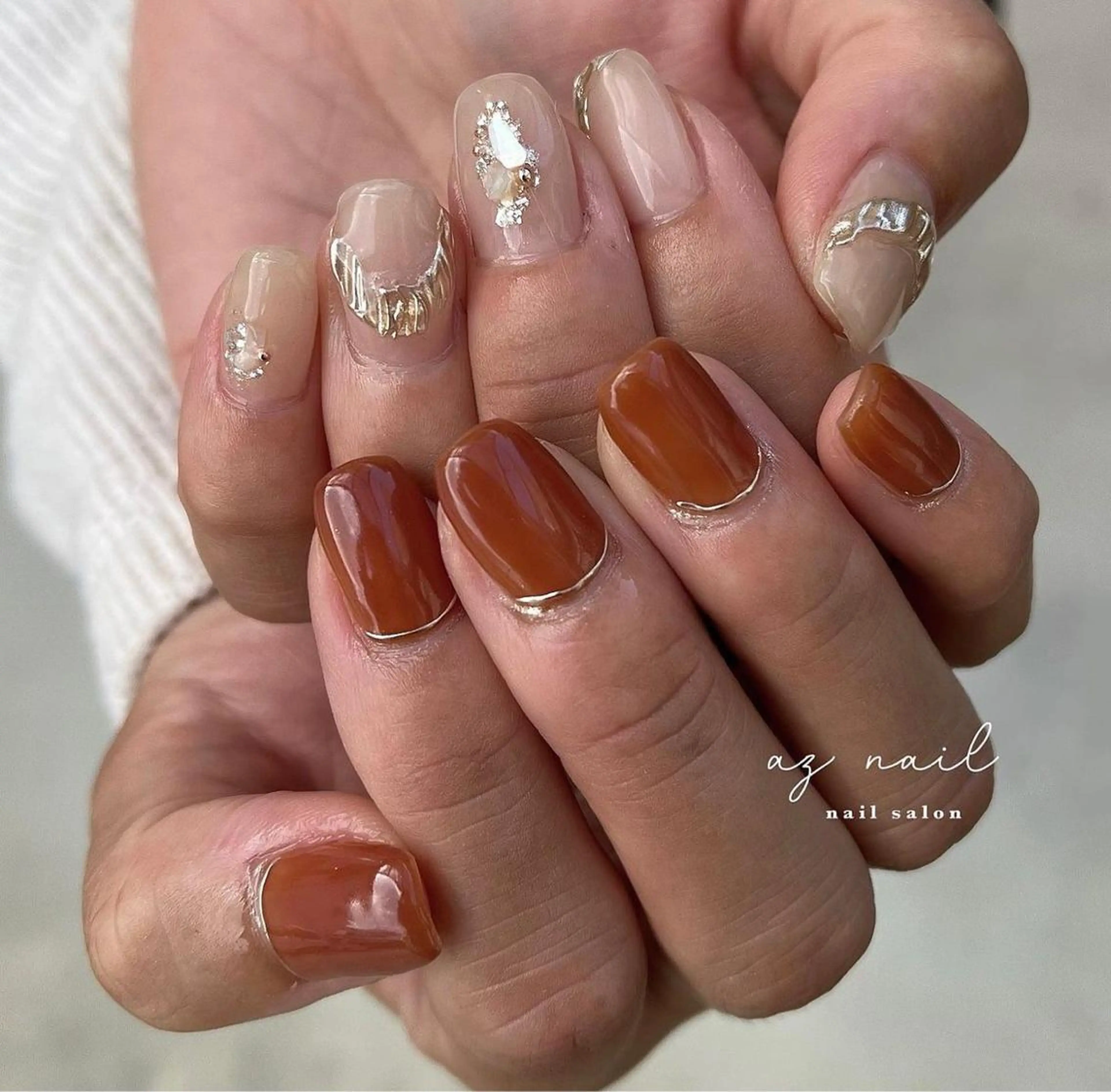 ネイル 井上 梓のネイルデザイン