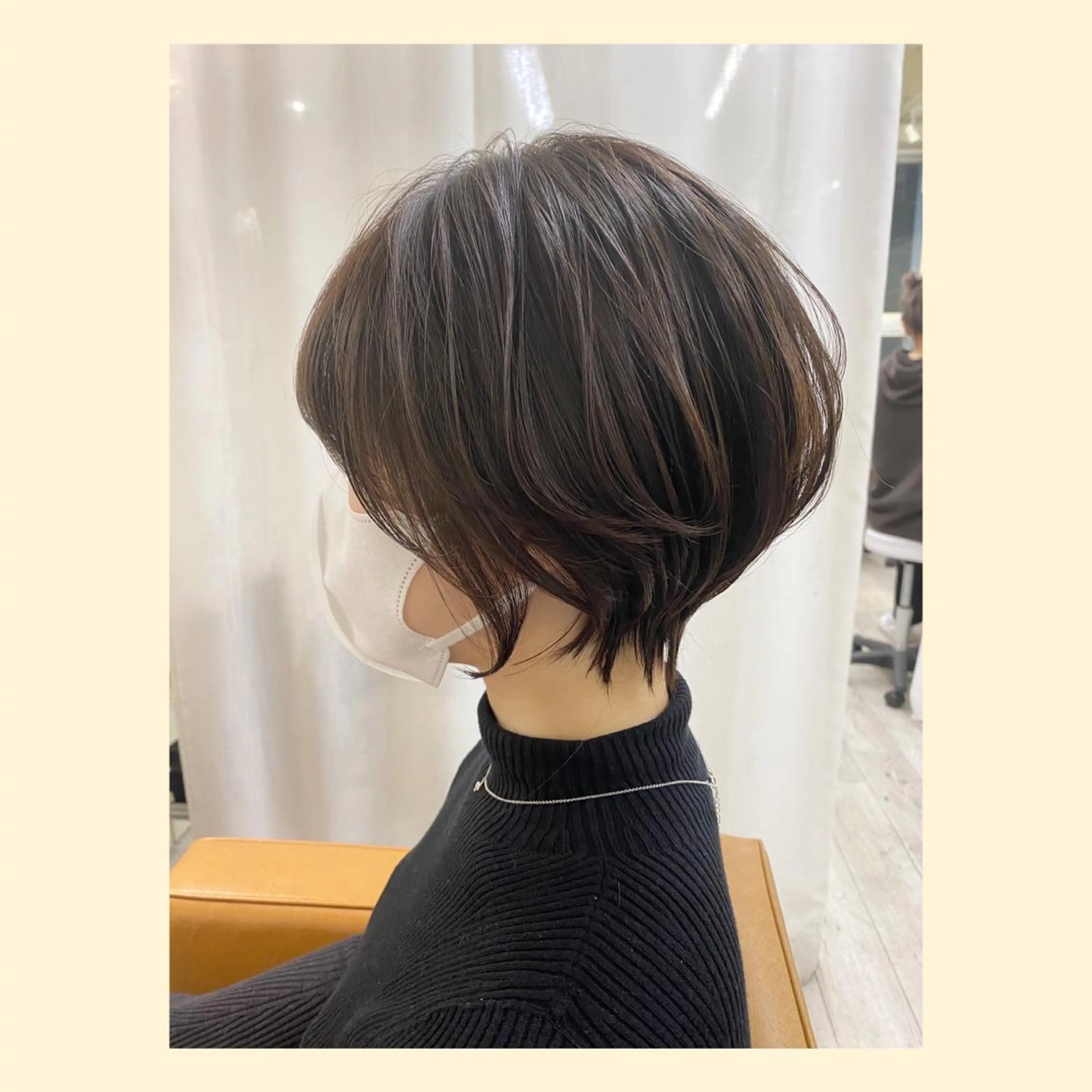 ショート カラー カット ヘアカラー トリートメント 🌈ショート/レイヤ ーカット/中村崇宏のヘアスタイル