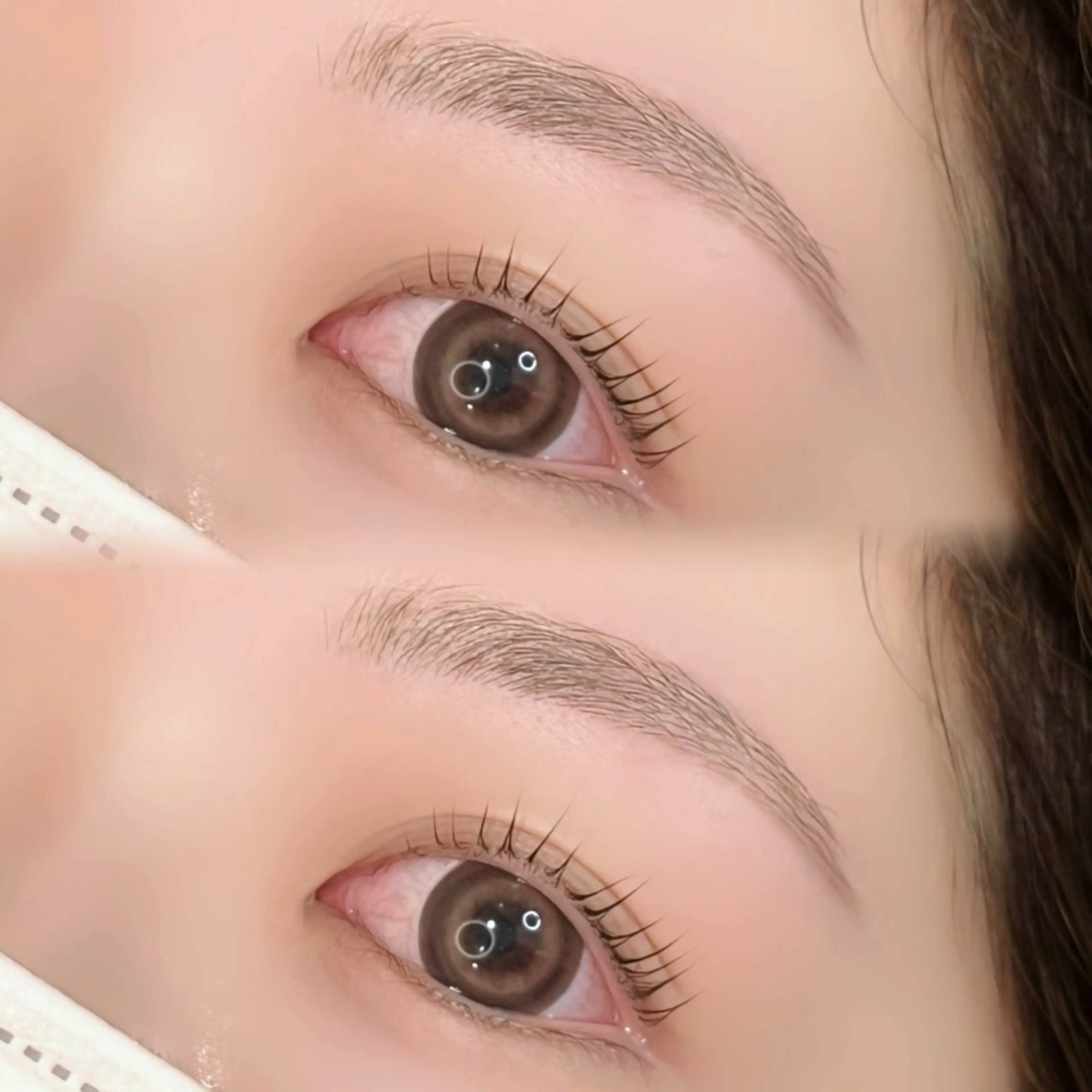 【人気No.2✨️】まつげパーマ➕眉毛wax🎀💎⚠︎現金のみの写真