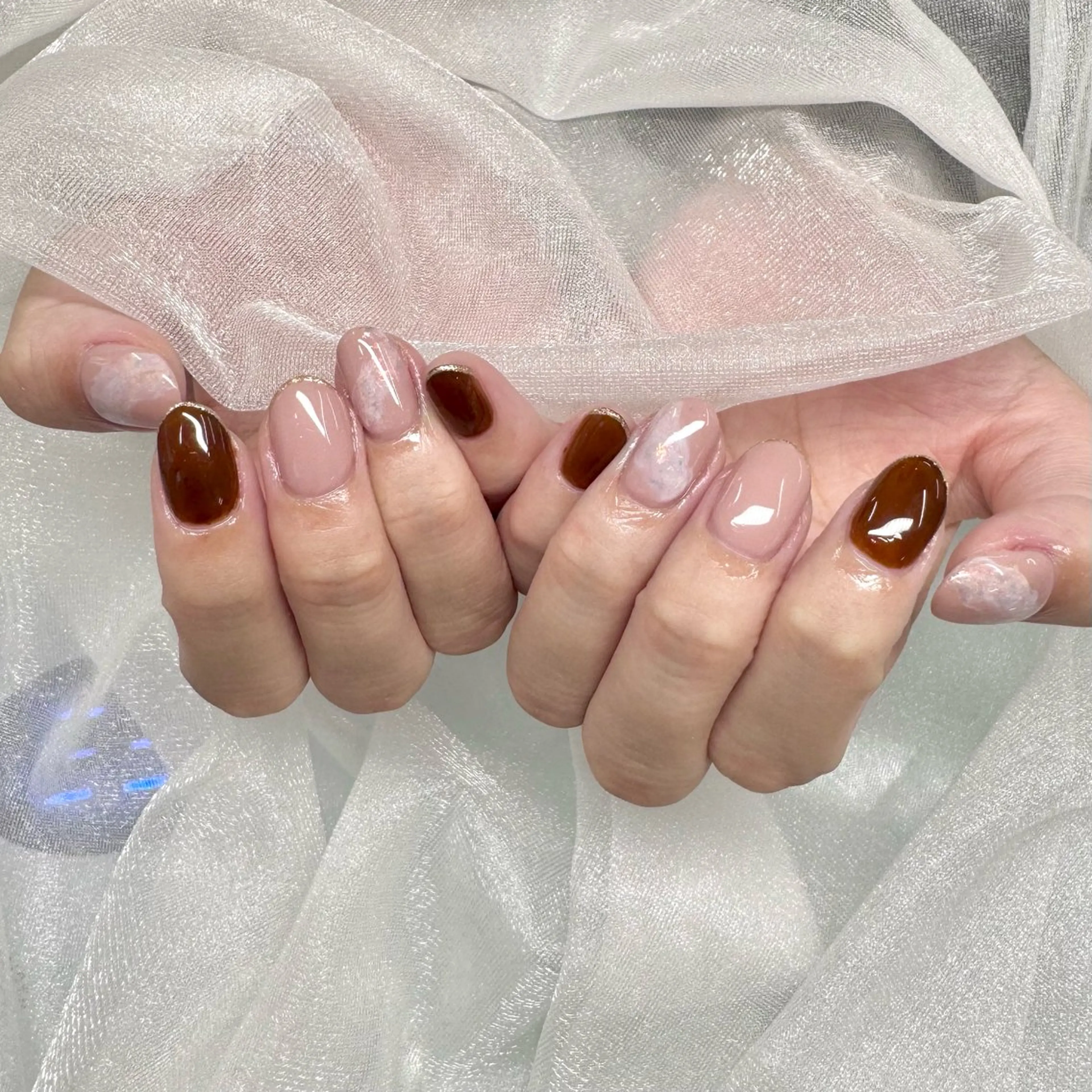 ネイル 山岸 夏菜のネイルデザイン