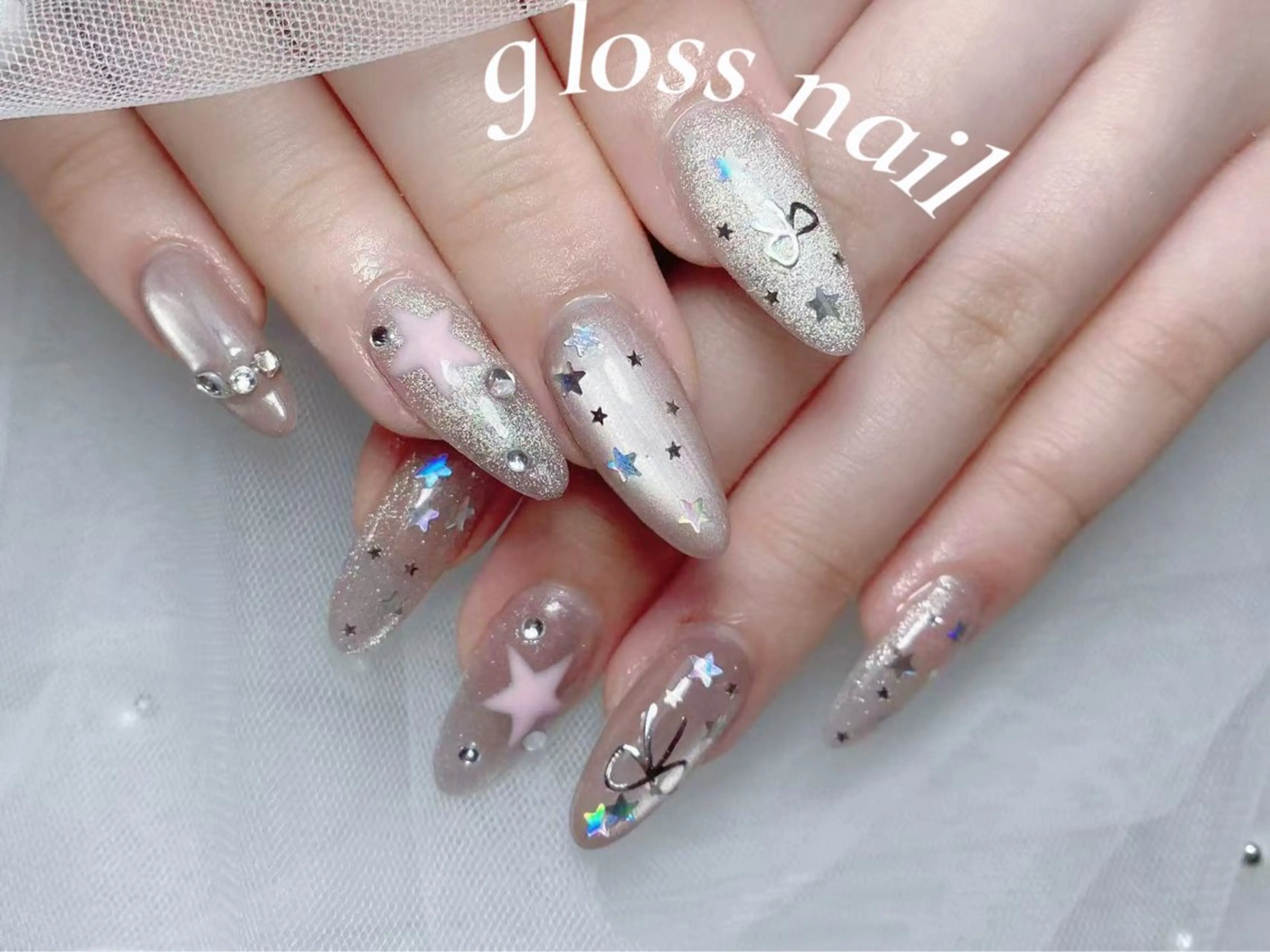 全員スカルプアート★チップ長さだし★持ち込みデザイン「アート10本¥ 16980→13980の写真