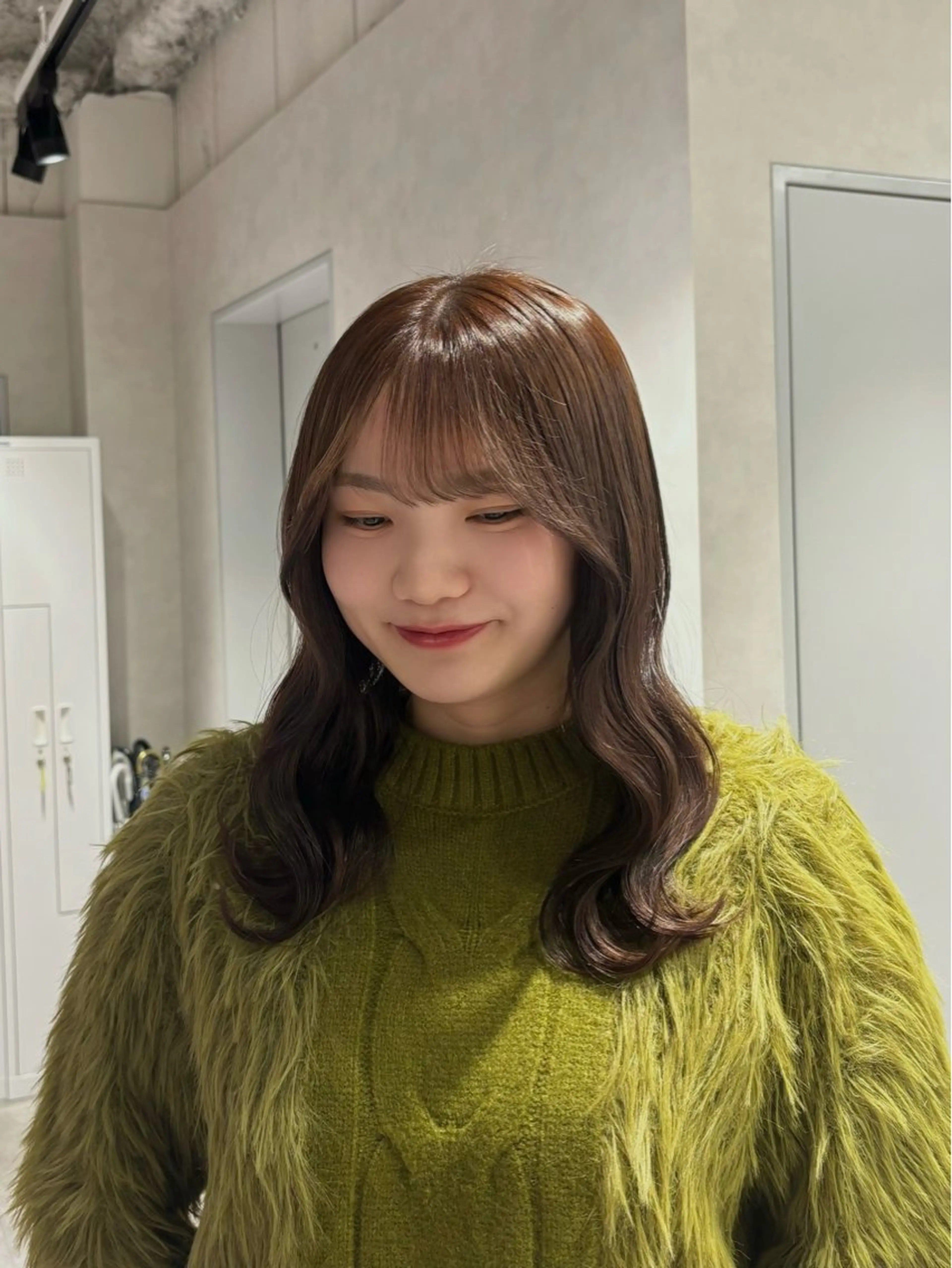 セミロング ヘアカラー 小川 藍 / 🥣⟡ カラーモデル募集中のヘアスタイル