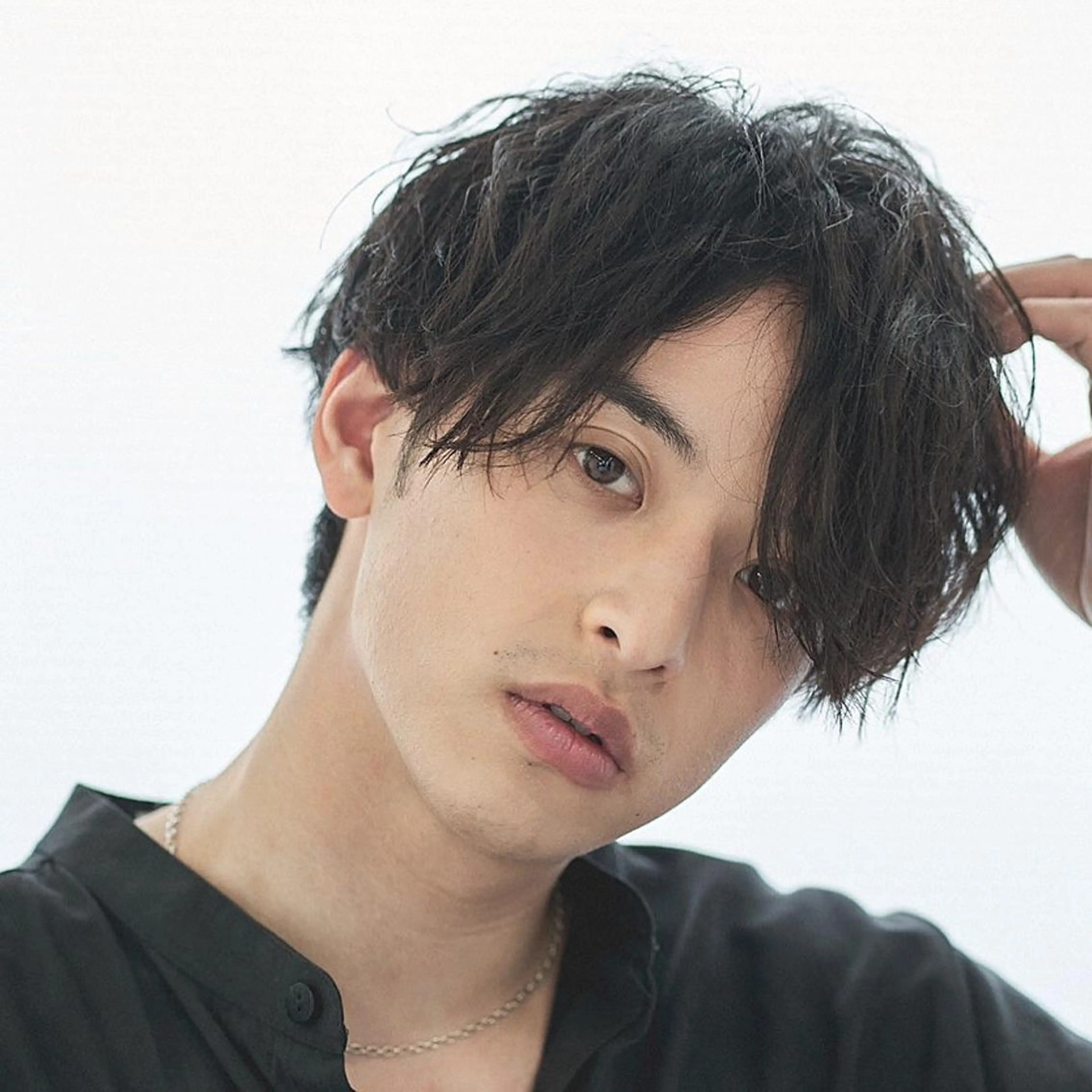 ショート カラー パーマ ヘアアレンジ メンズ キッズ ネイル マツエク・マツパ M字・前髪割れ 改善メンズ特化/栢沼のヘアスタイル