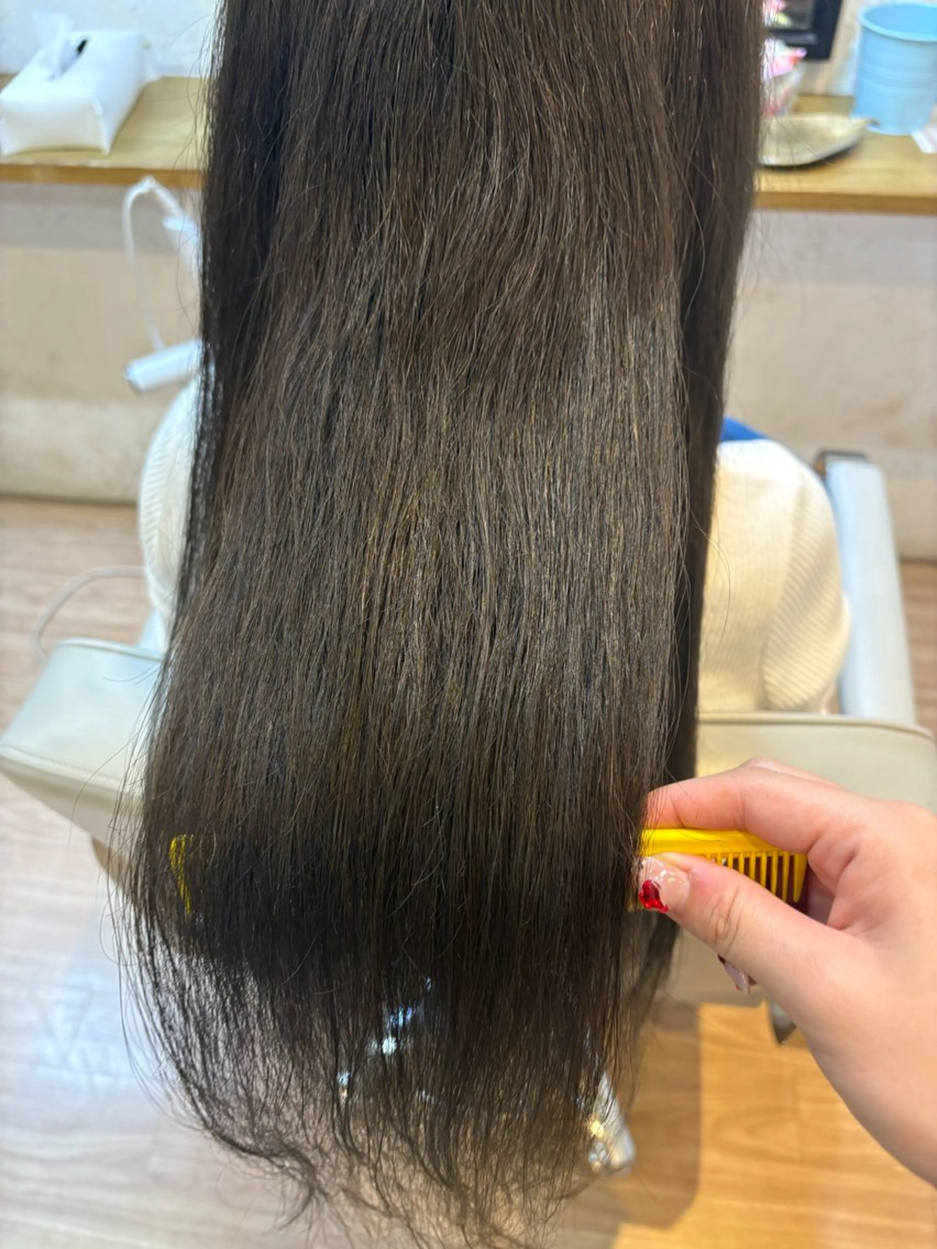 カラー 韓国ヘアー🇰🇷 MIWAのヘアスタイル