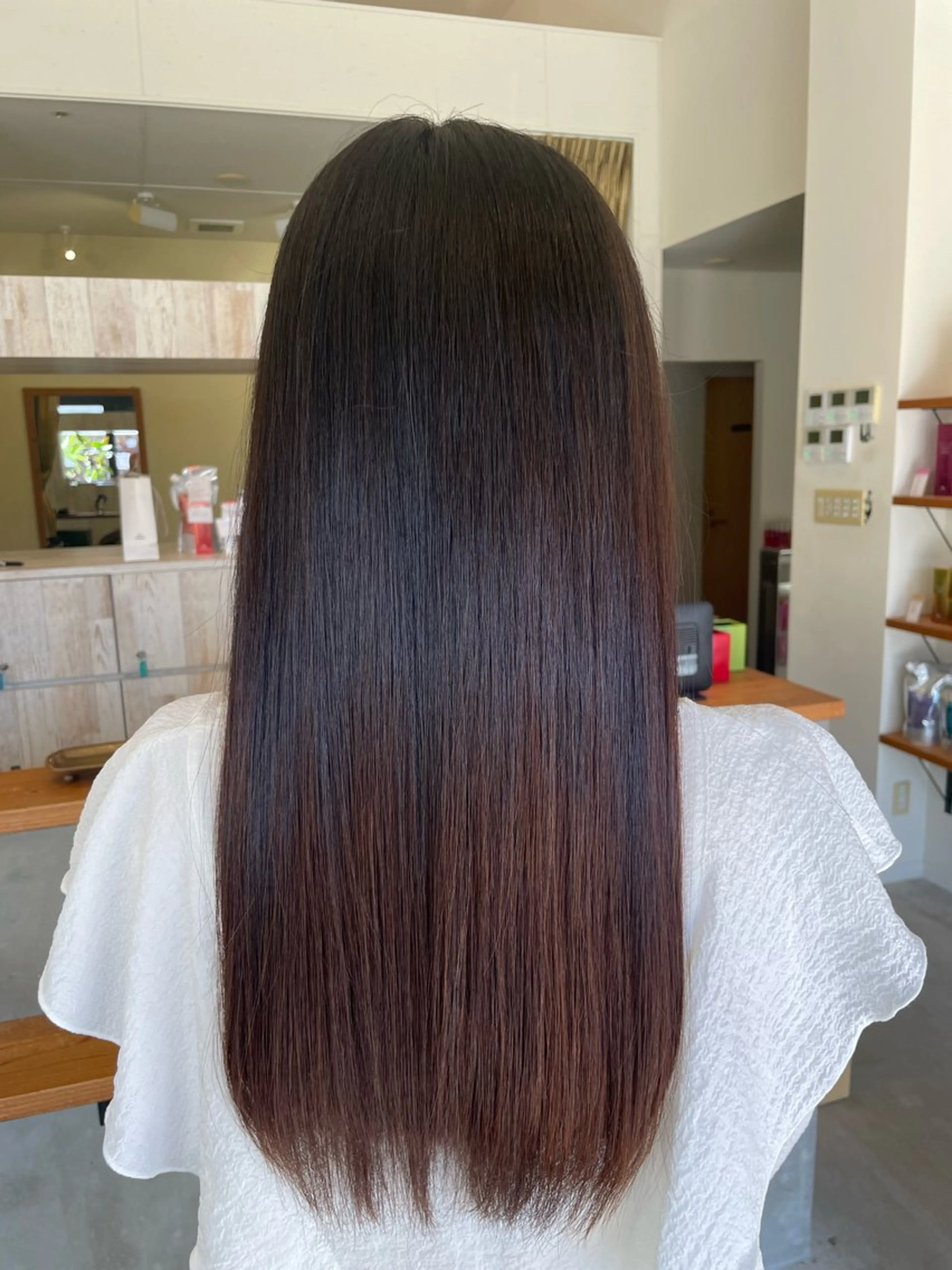 ロング トリートメント 康本 瑞季のヘアスタイル