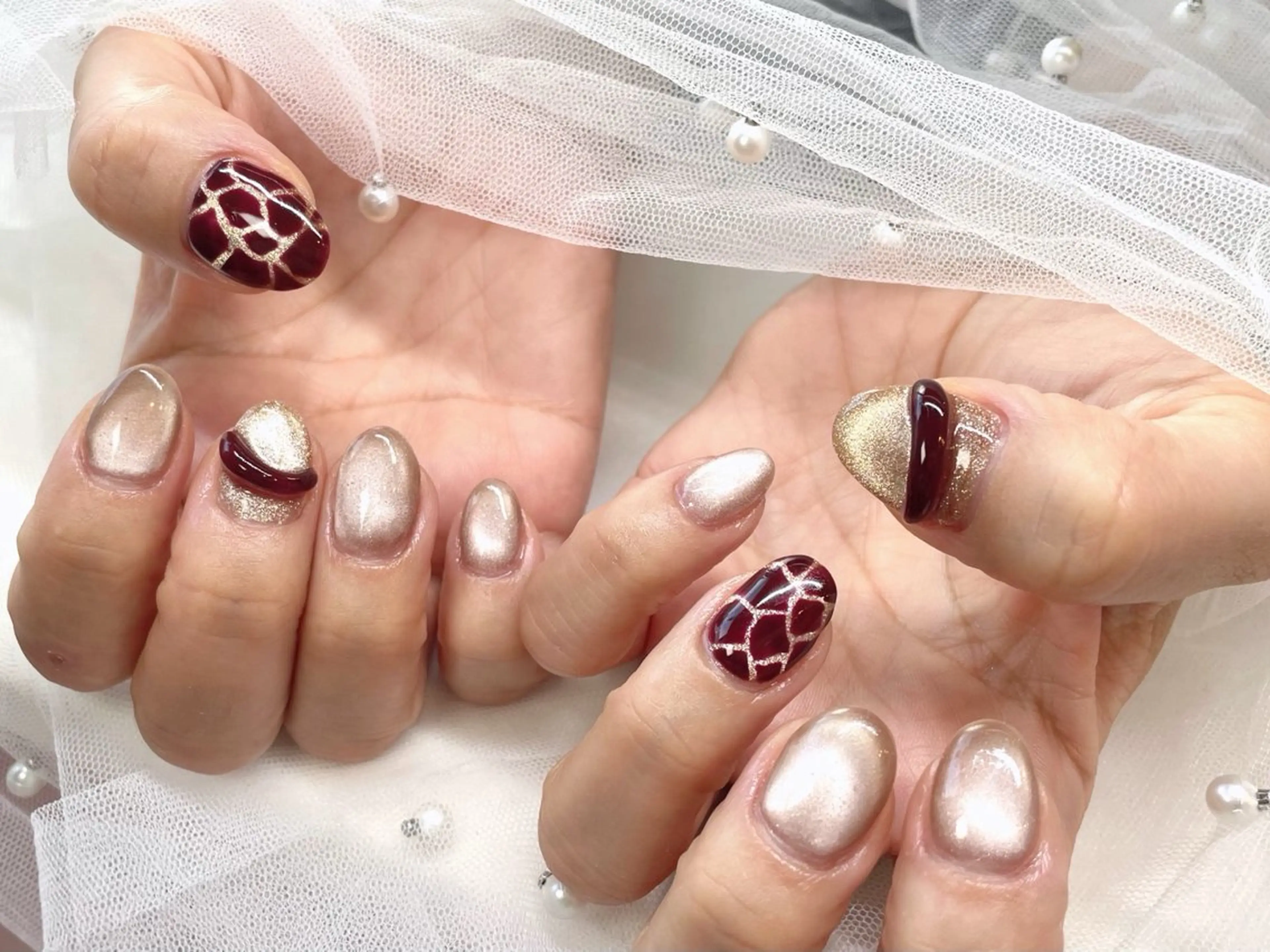 ネイル マグネットネイル 【新宿】Nail Yamazakiのネイルデザイン