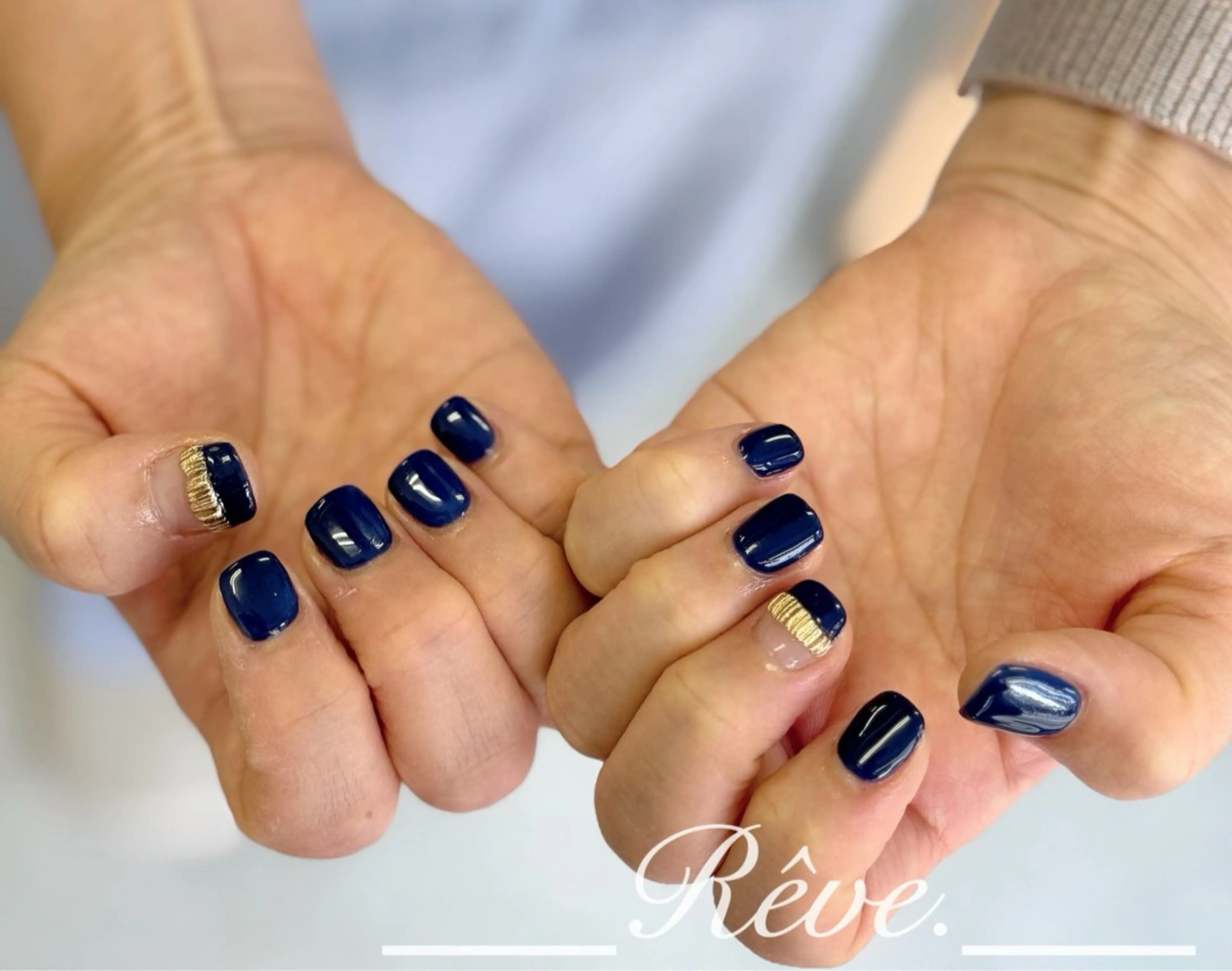 ネイル ハンドネイル Reve. 黒澤のネイルデザイン