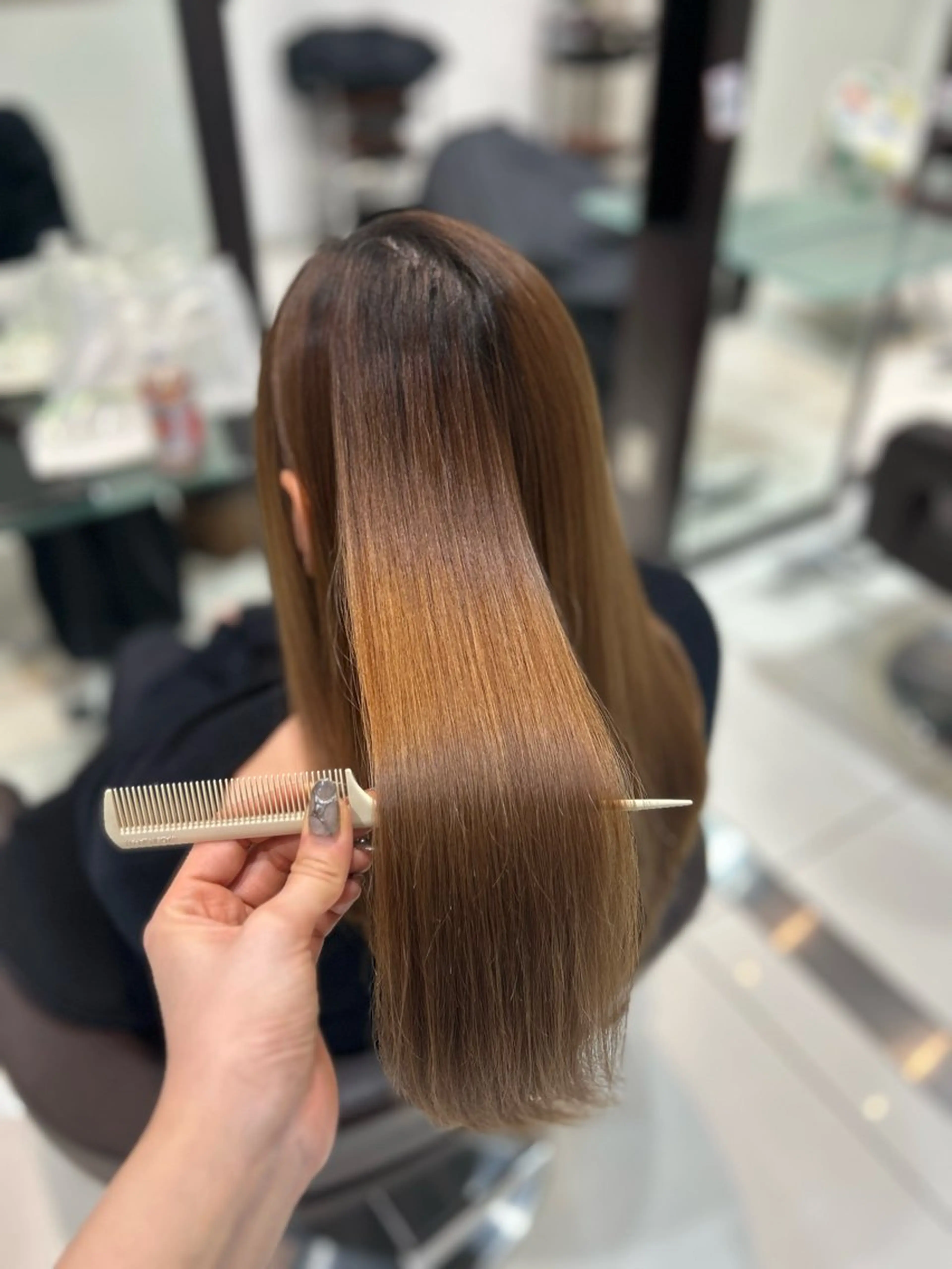 縮毛矯正🫧‪+ 3stepトリートメント✨️の写真