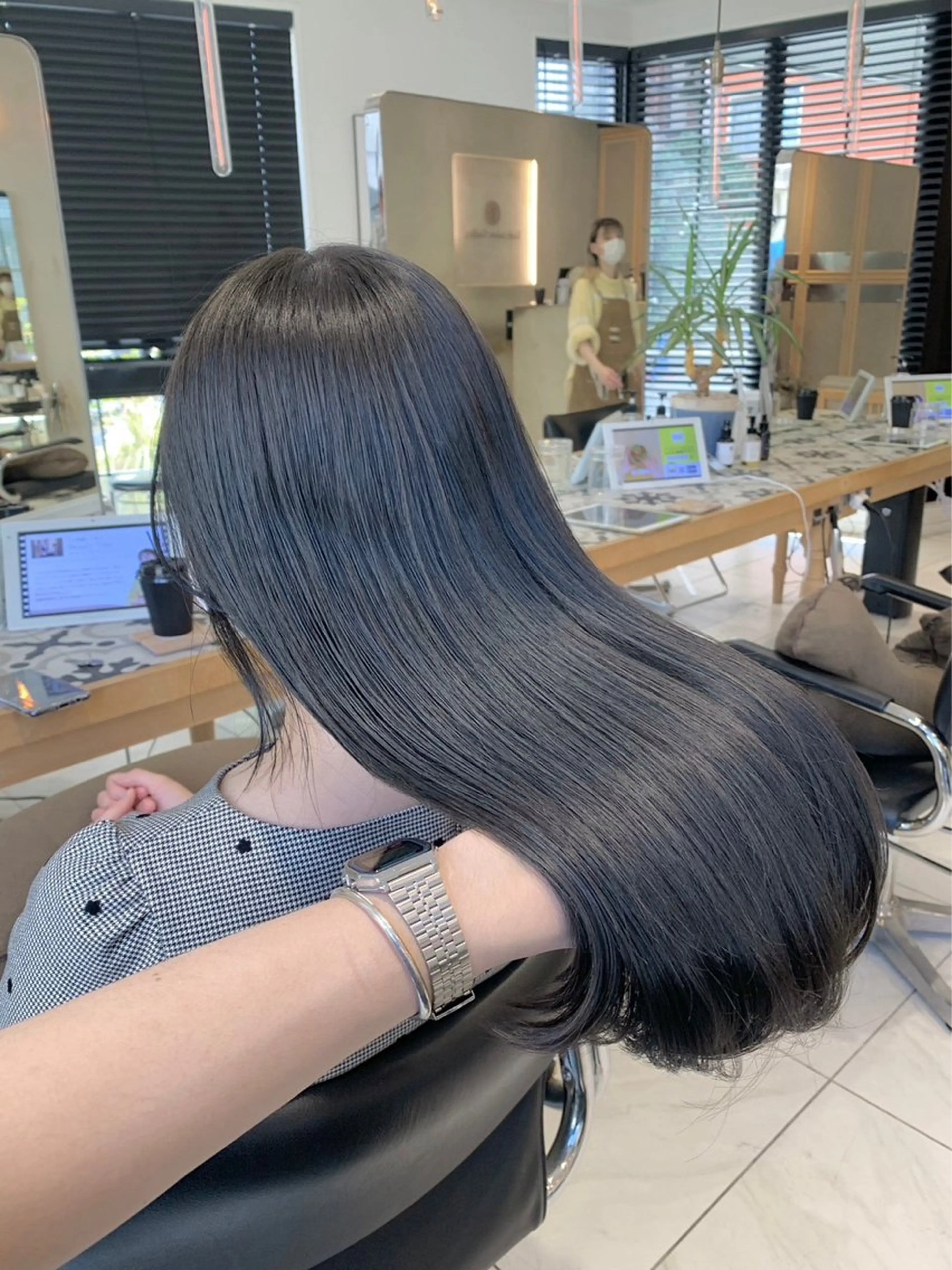 ロング カラー カット ヘアカラー 🪞透明感カラー / yuu🪞のヘアスタイル