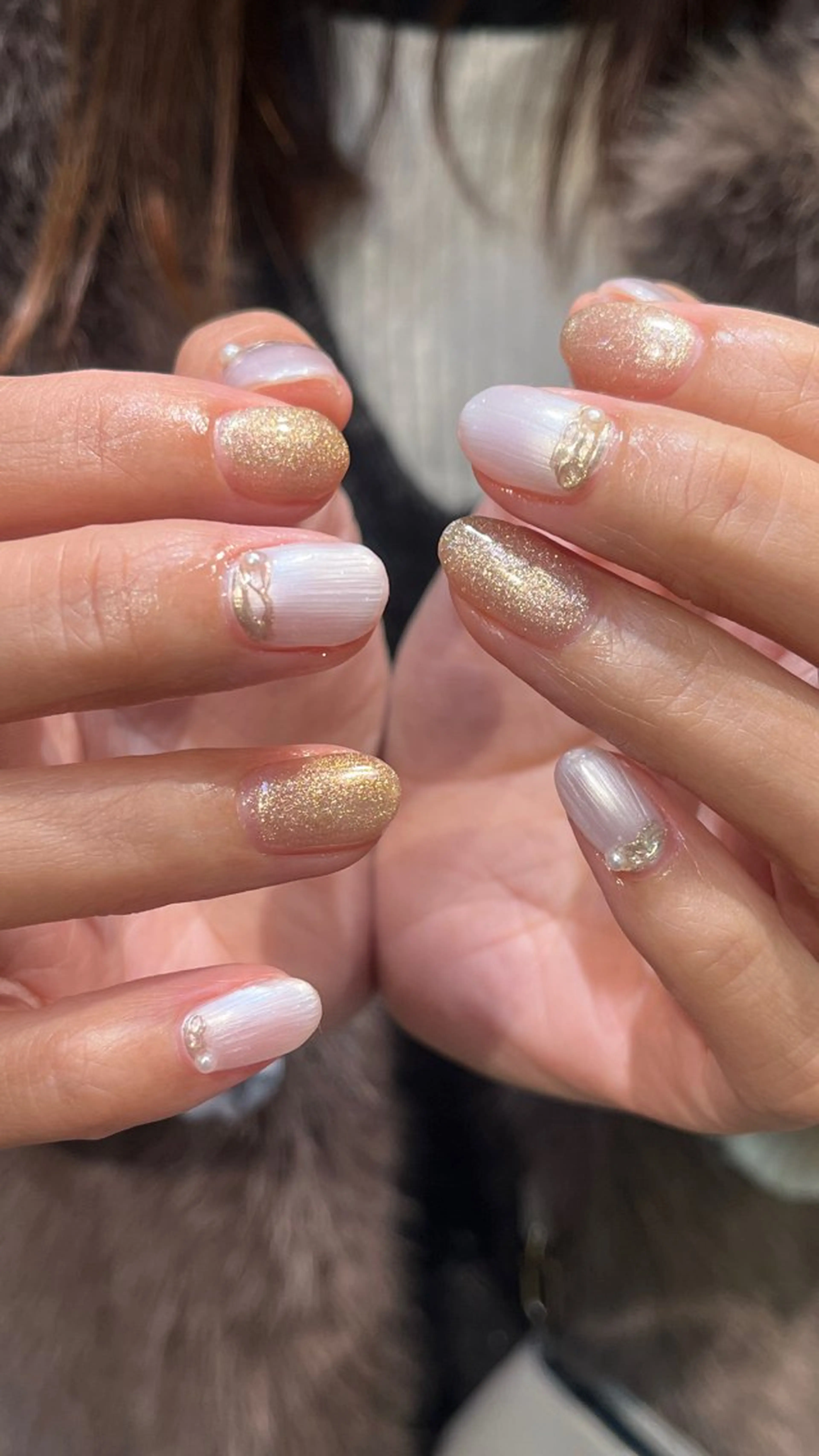 ネイル 韓国レイヤー🇰🇷 🤍🎀honokaのヘアスタイル