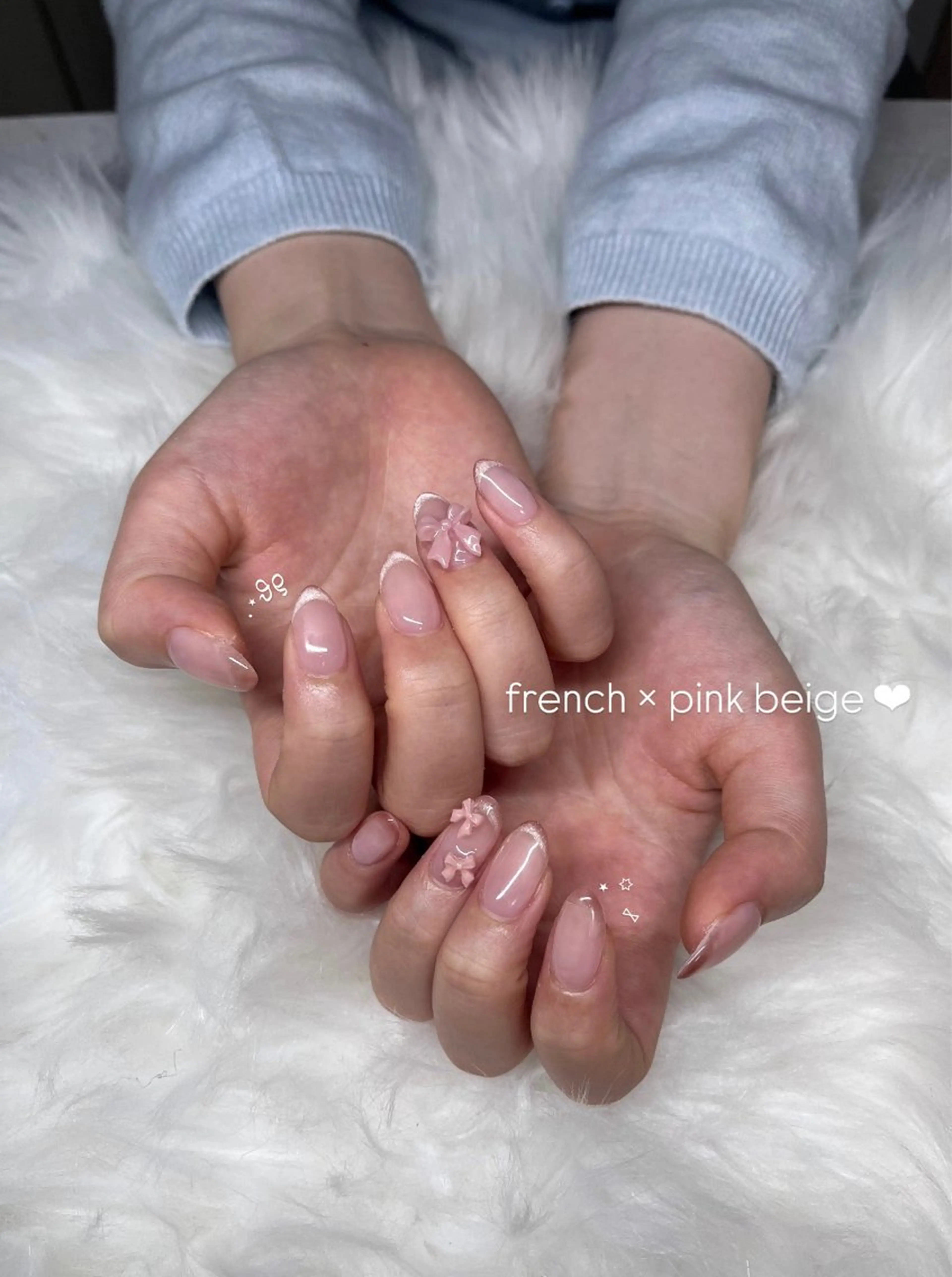 ネイル フレンチネイル マグネットフレンチ elf.2 / mayuのネイルデザイン