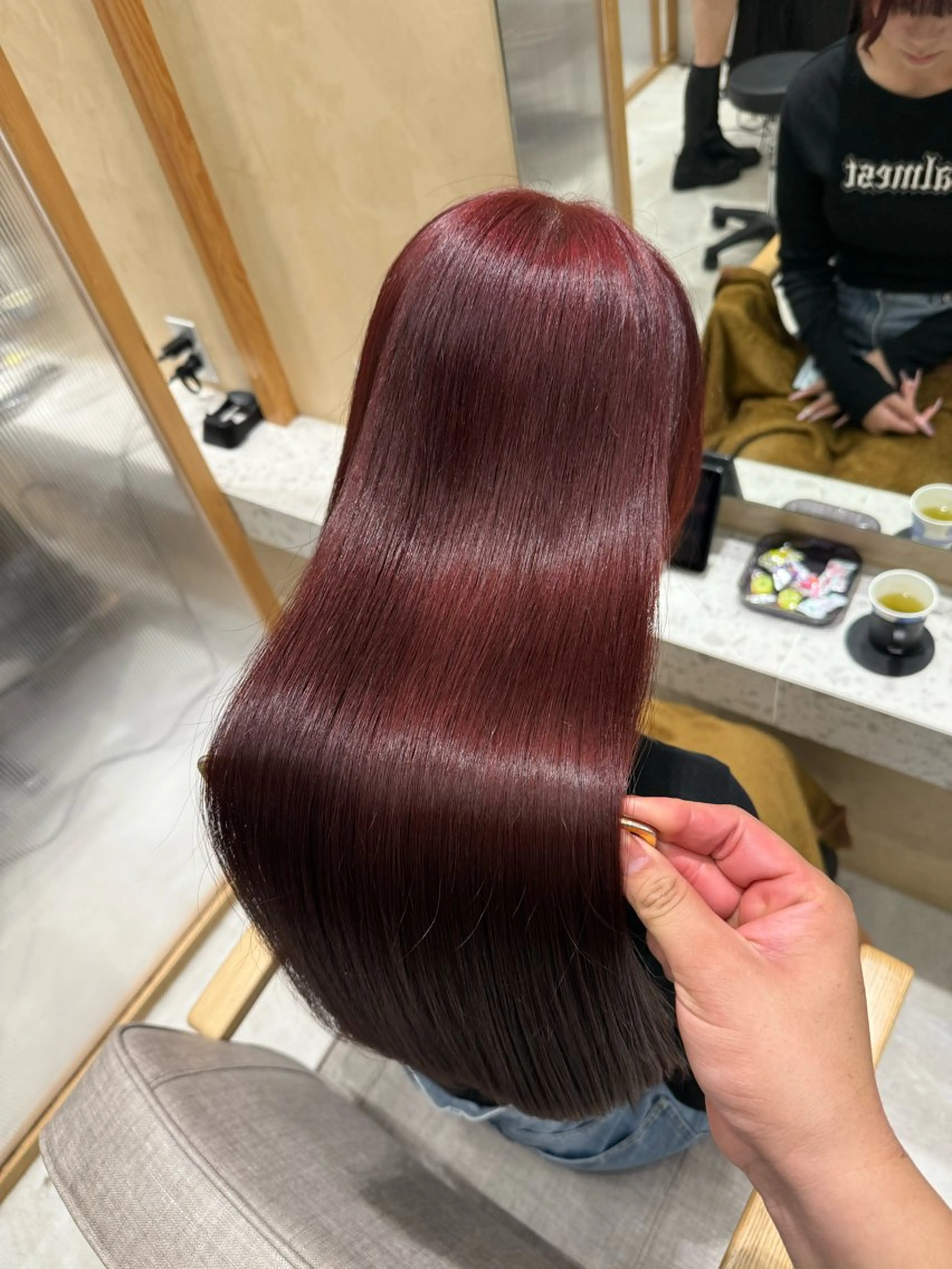 ロング カット ヘアカラー トリートメント 🥀暖色/髪質改善 🥀🫧秋元大地🫧のヘアスタイル