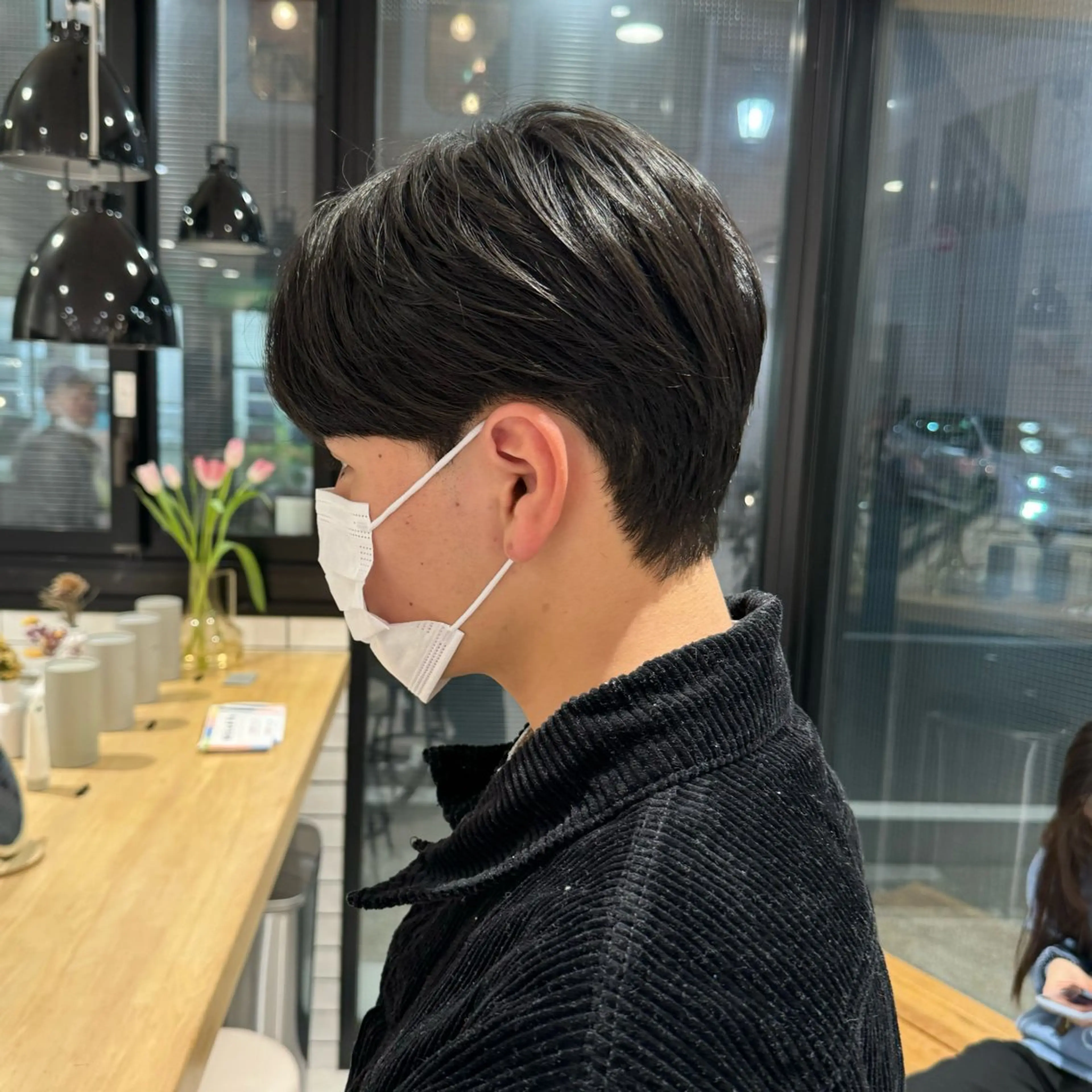 メンズ カット フェザー/ニュアンス パーマ/ryutoのヘアスタイル