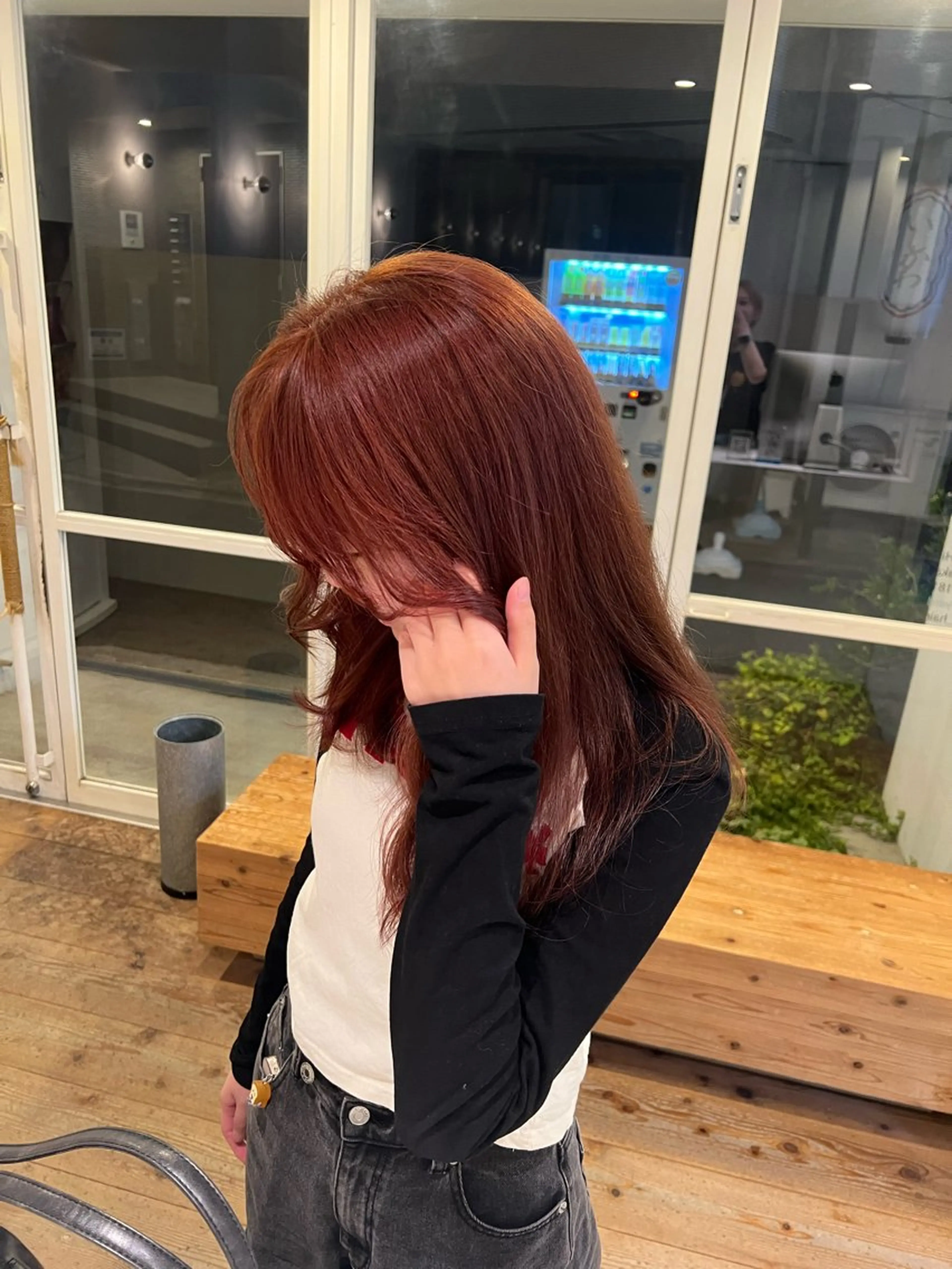 カラー 『YARD.』 森崎 優菜のヘアスタイル