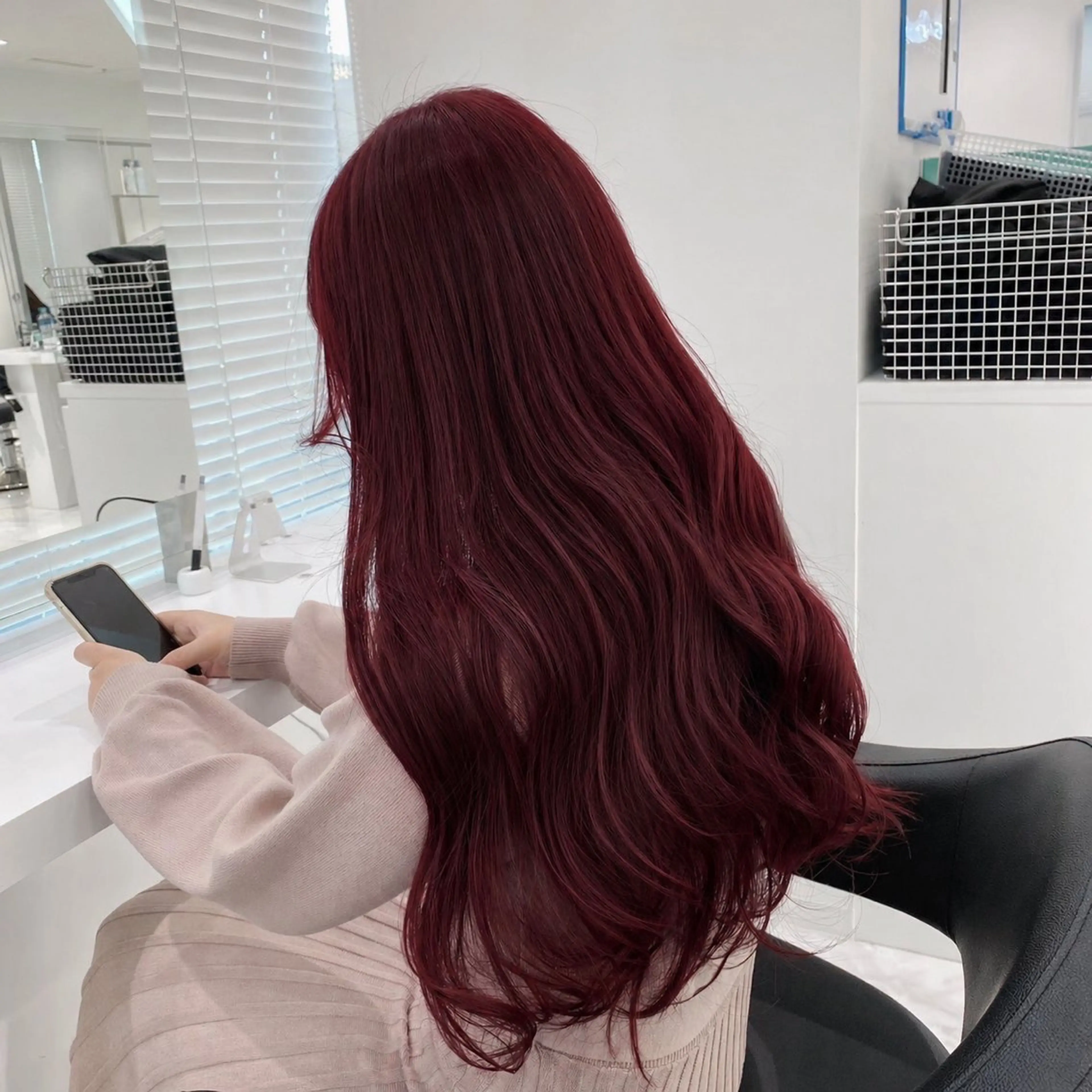 ロング カラー ヘアカラー トリートメント ヘアセット NANA💓韓国ヘア /レイヤー/暖色💓のヘアスタイル