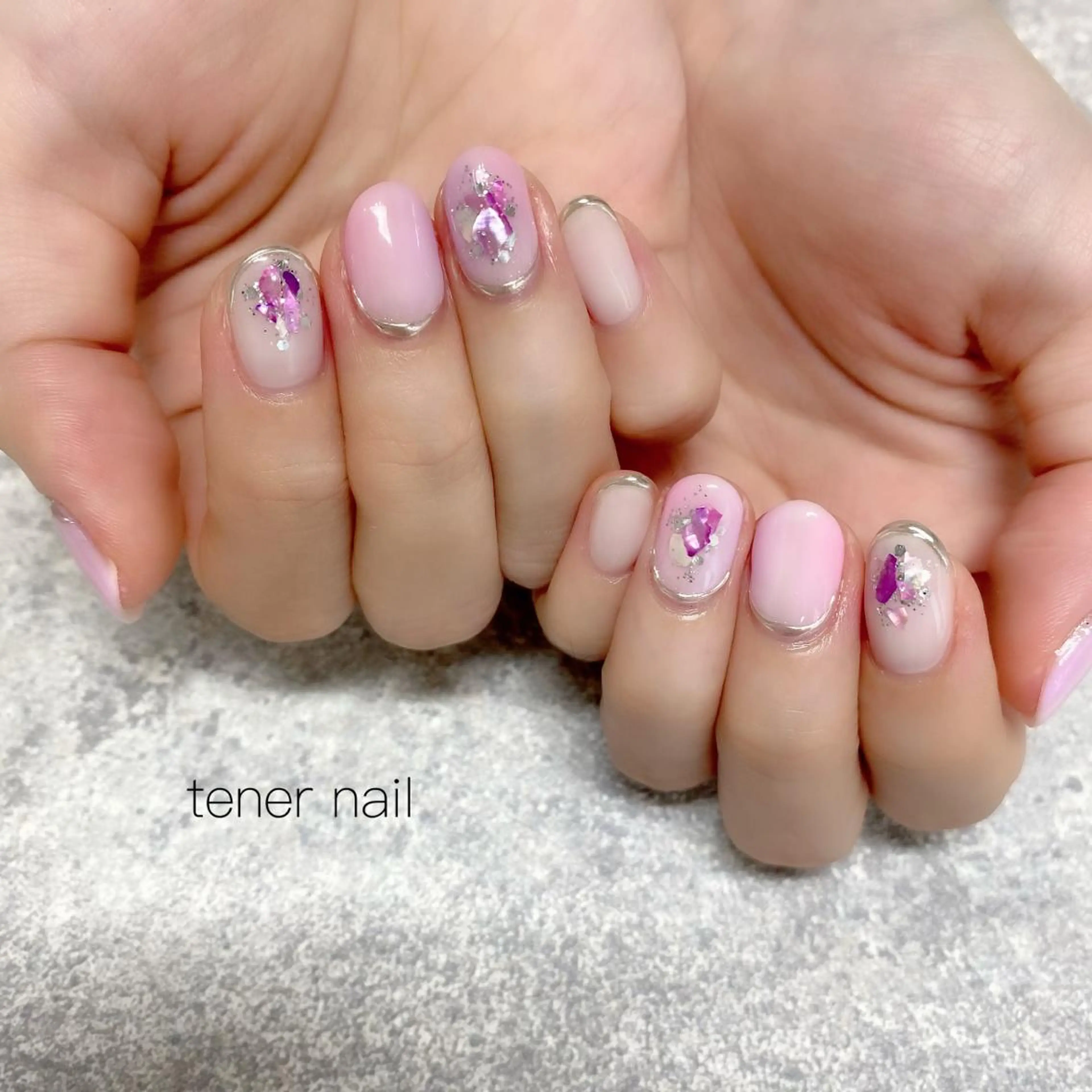 ネイル ピンク テネルネイル tener nailのネイルデザイン