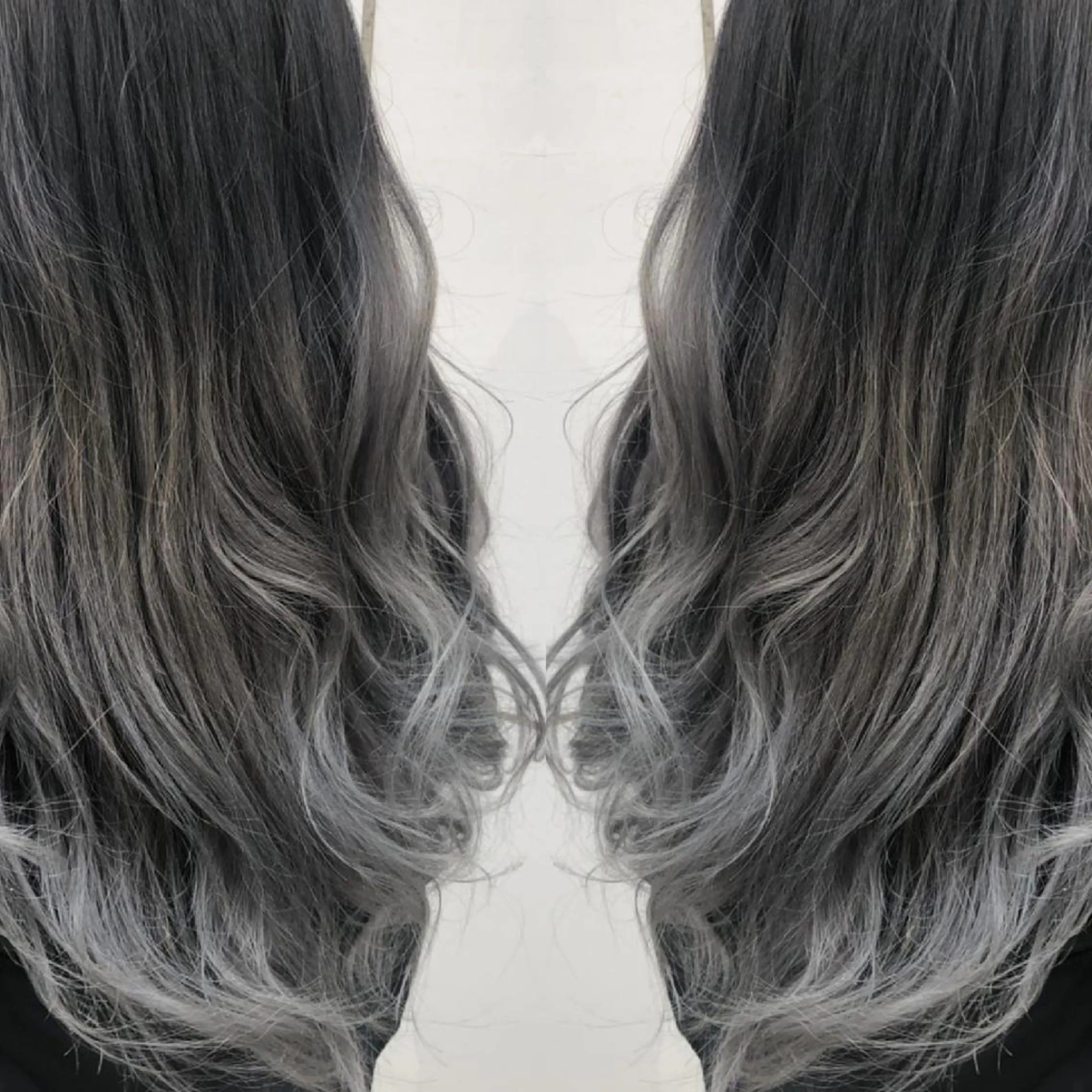 ロング カラー ブリーチ ケアブリーチ 竹内啓太 ボブのヘアスタイル