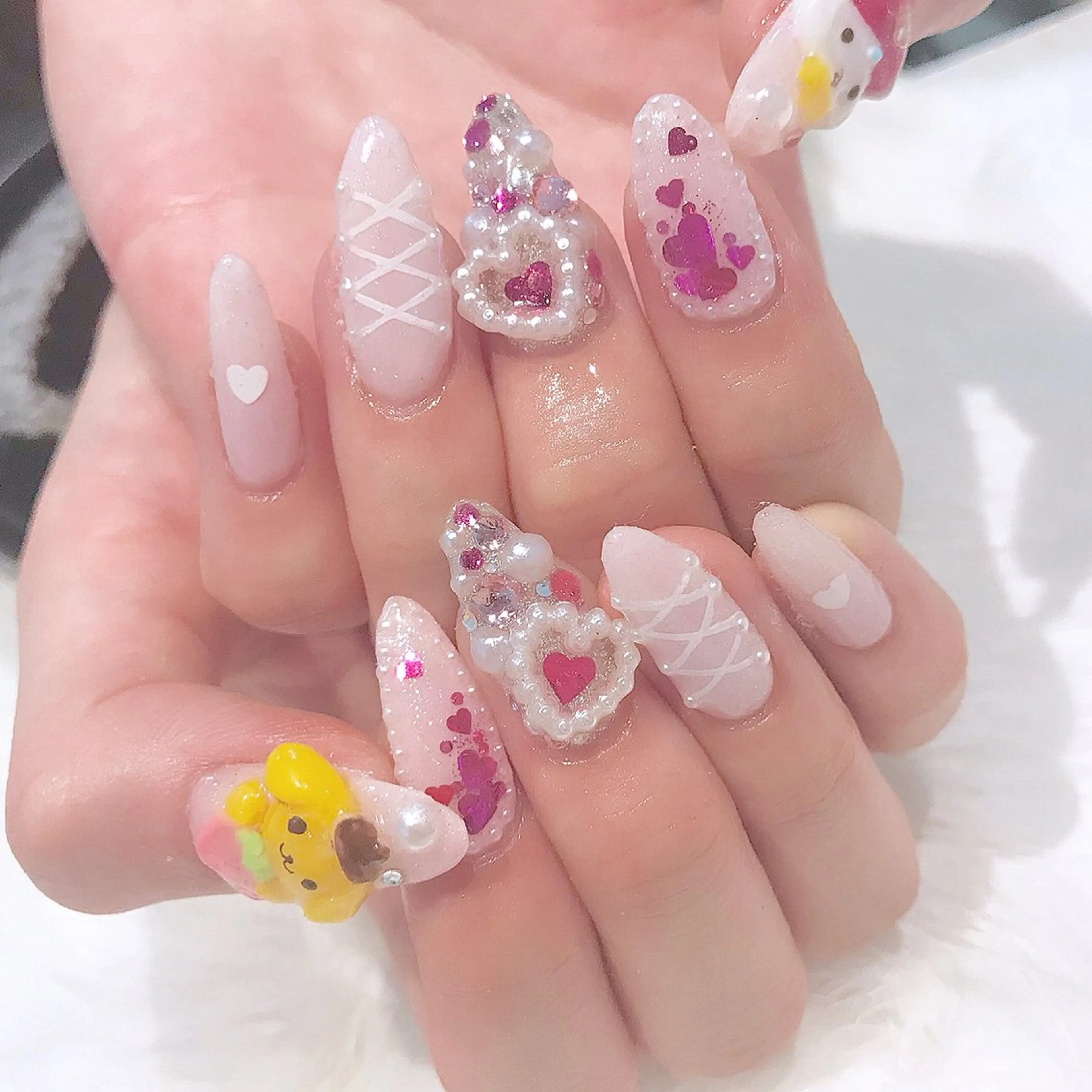 ネイル BLUE【ブルー】所属・NARUMI HYODOのネイルデザイン