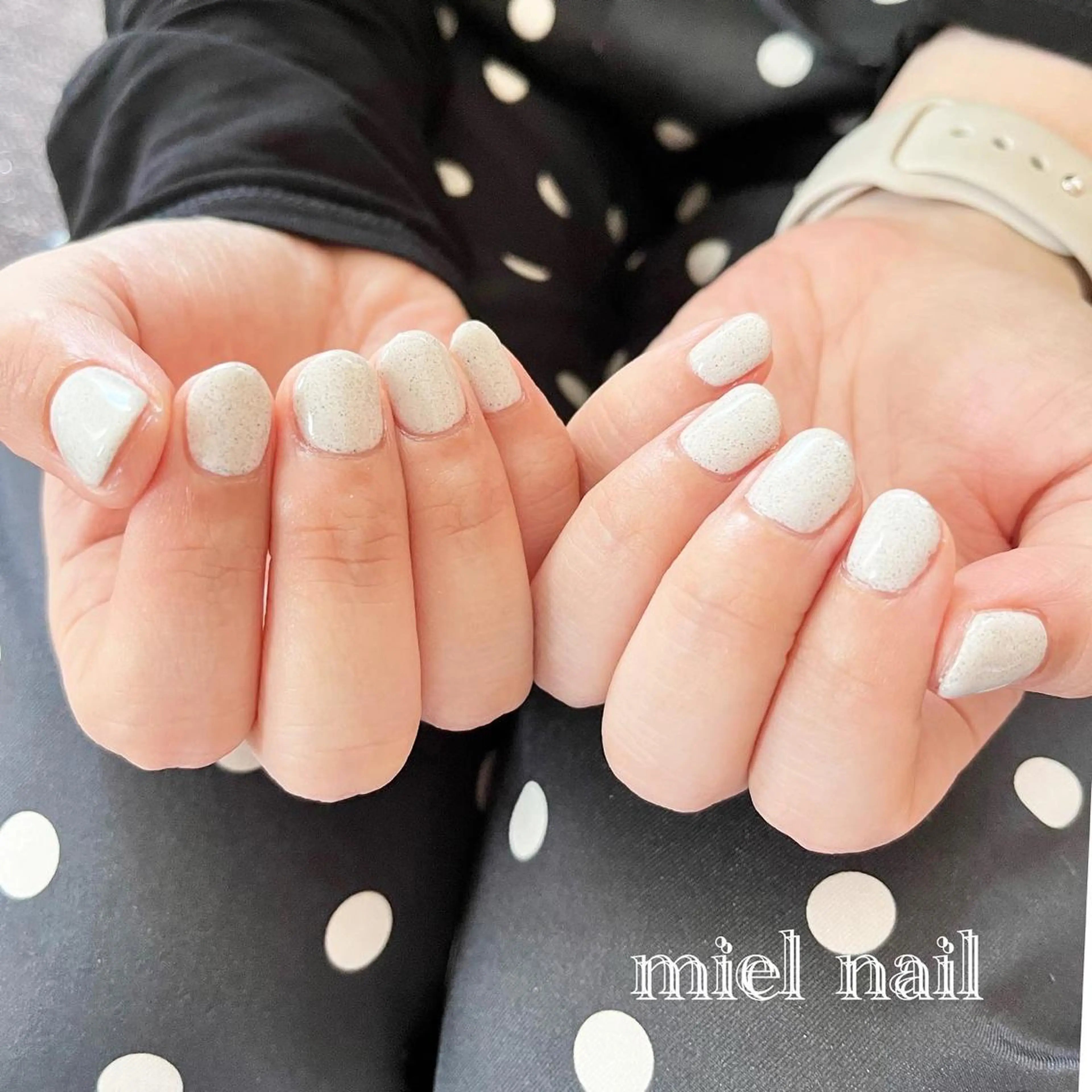 ネイル ワンカラーネイル ハンドネイル miel nailのネイルデザイン