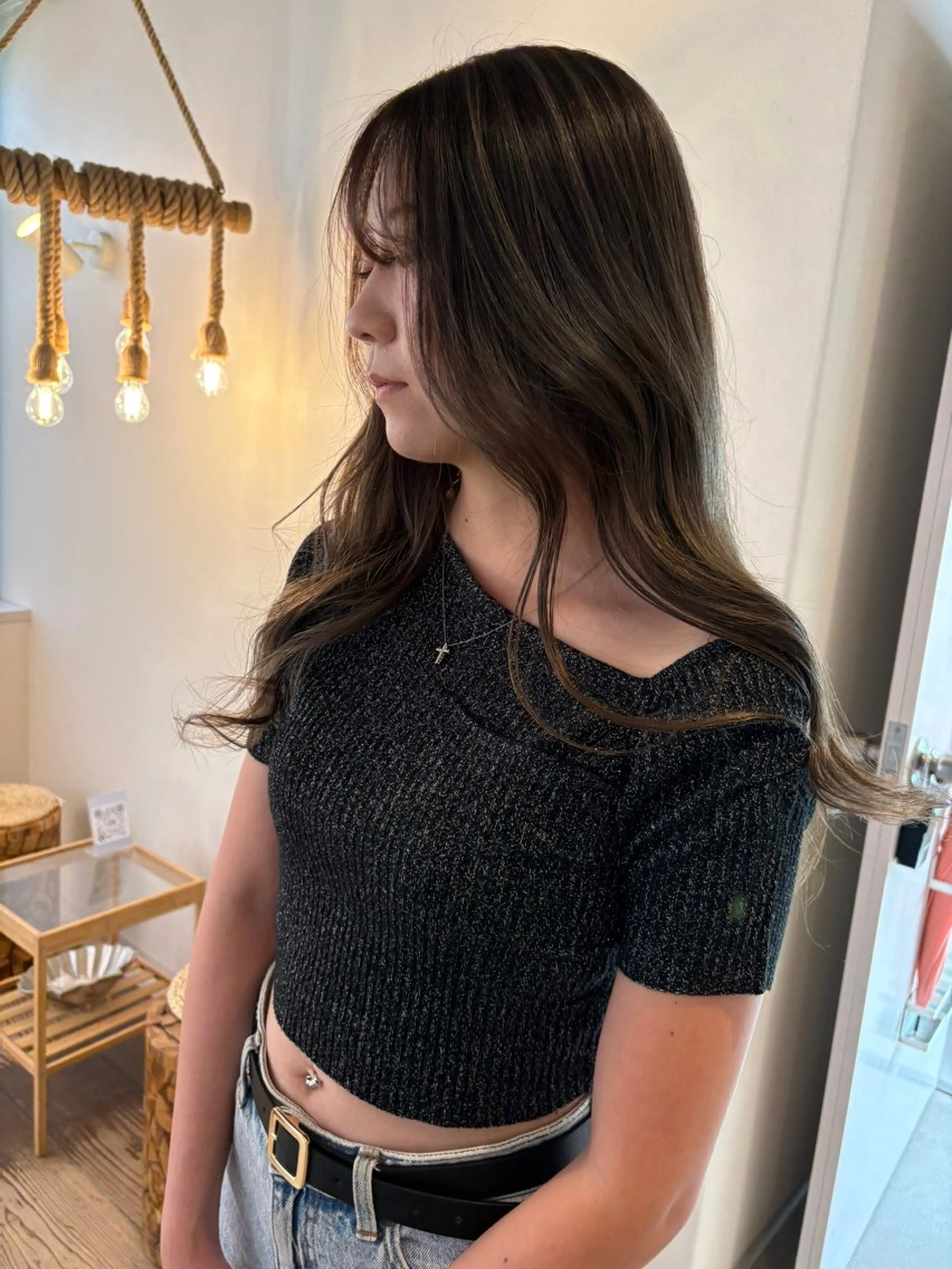 ロング ココルアナ 豊中美容室のヘアスタイル