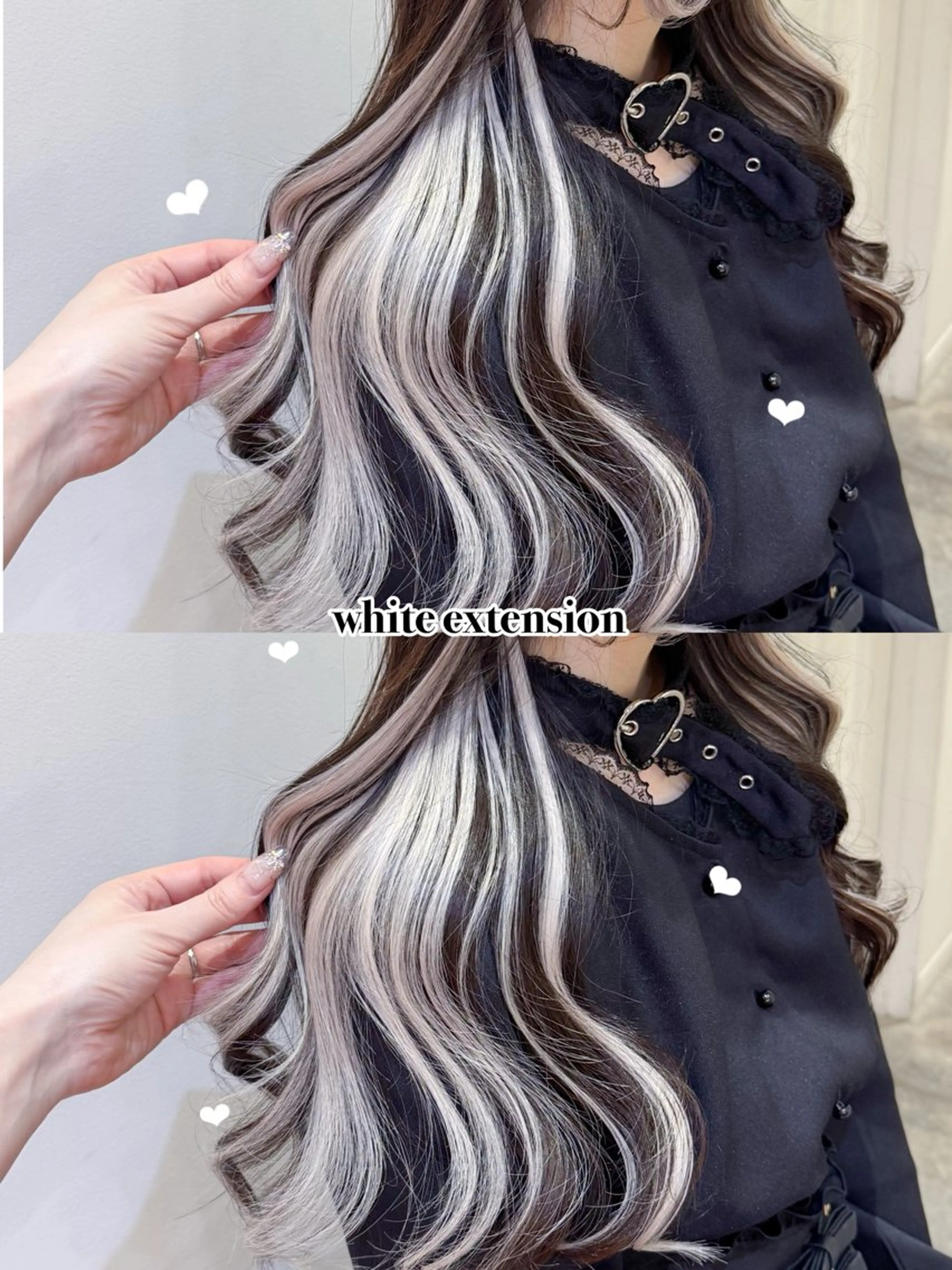 ロング エクステ カット エクステ 横浜🍒ルーツカラー エクステ／RIEのヘアスタイル