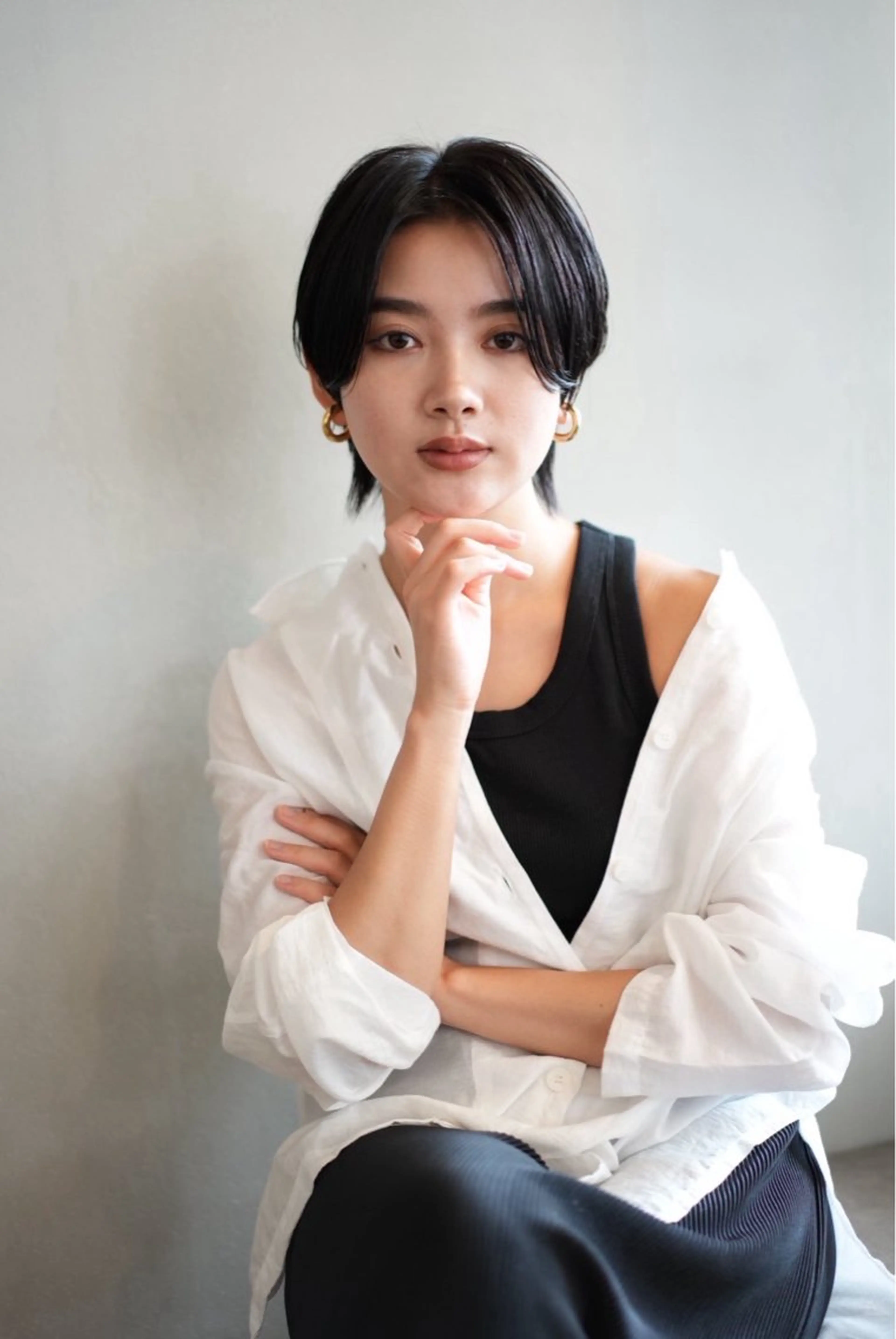 ショート カラー 八幡 空乃のヘアスタイル