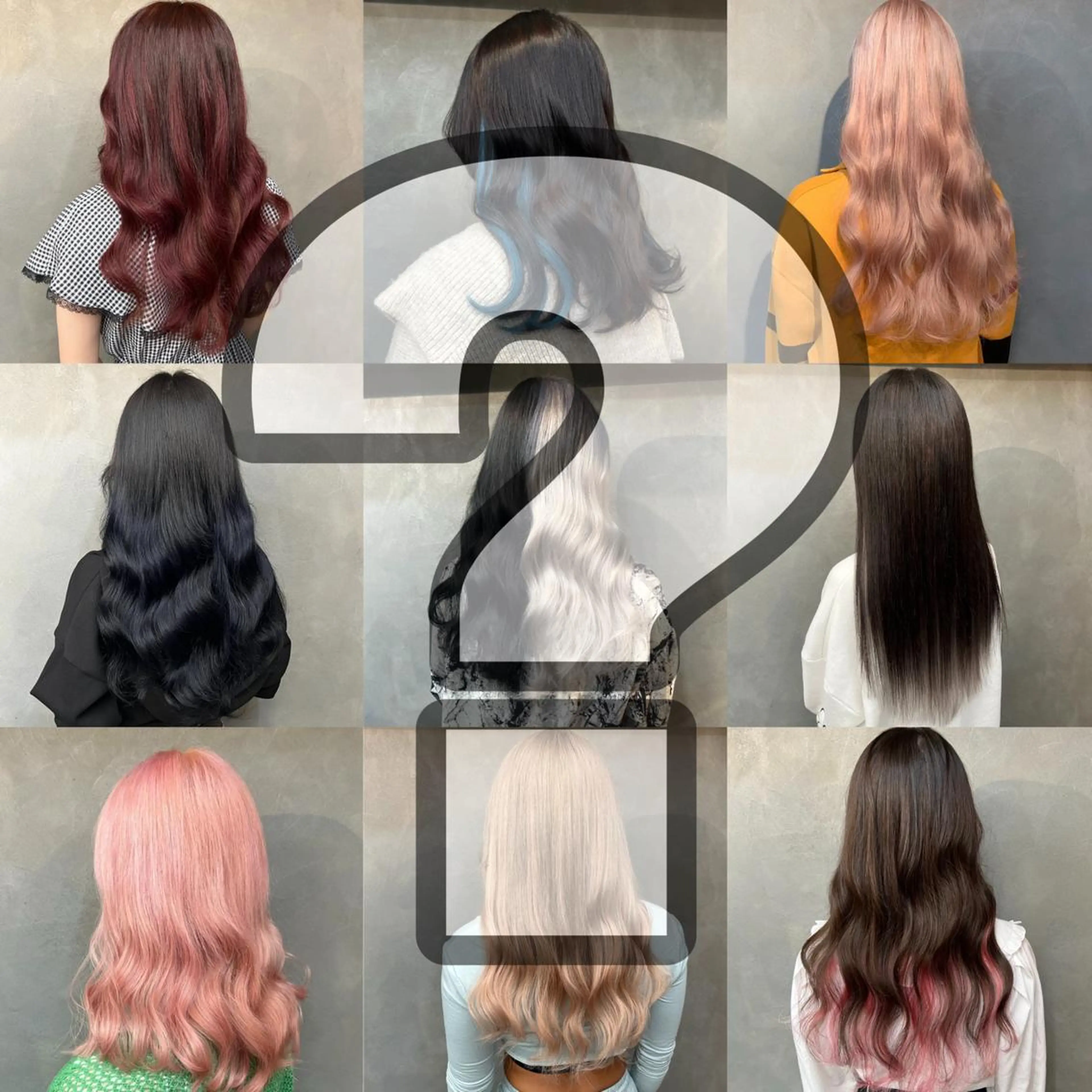 ロング ❤️‍🔥シールエク ＋カラー京❤️‍🔥のヘアスタイル