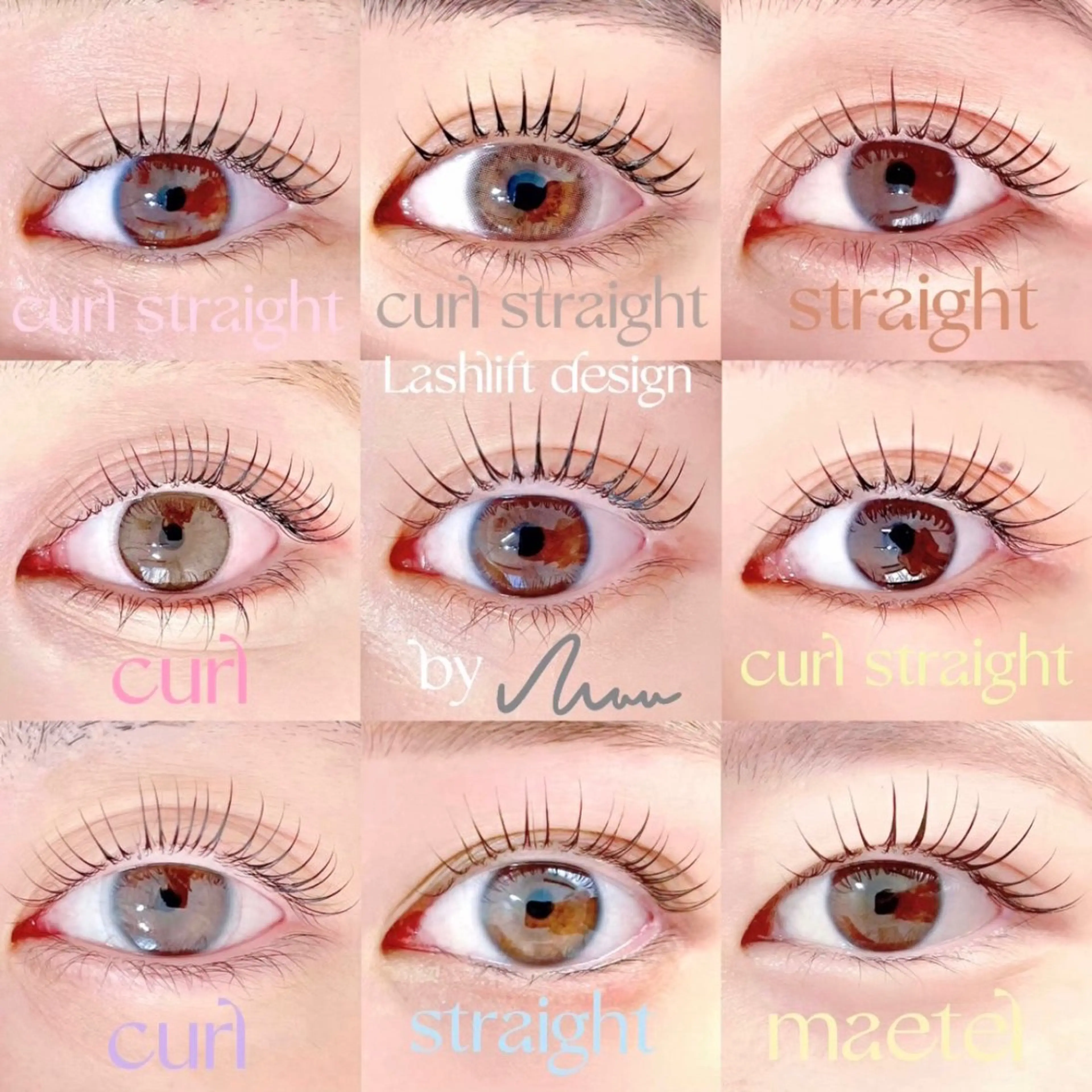 マツエク・マツパ パリジェンヌラッシュリフト まつげパーマ 一重×まつ毛パーマ niu⟢ Maiの眉毛・アイブロウイメージ