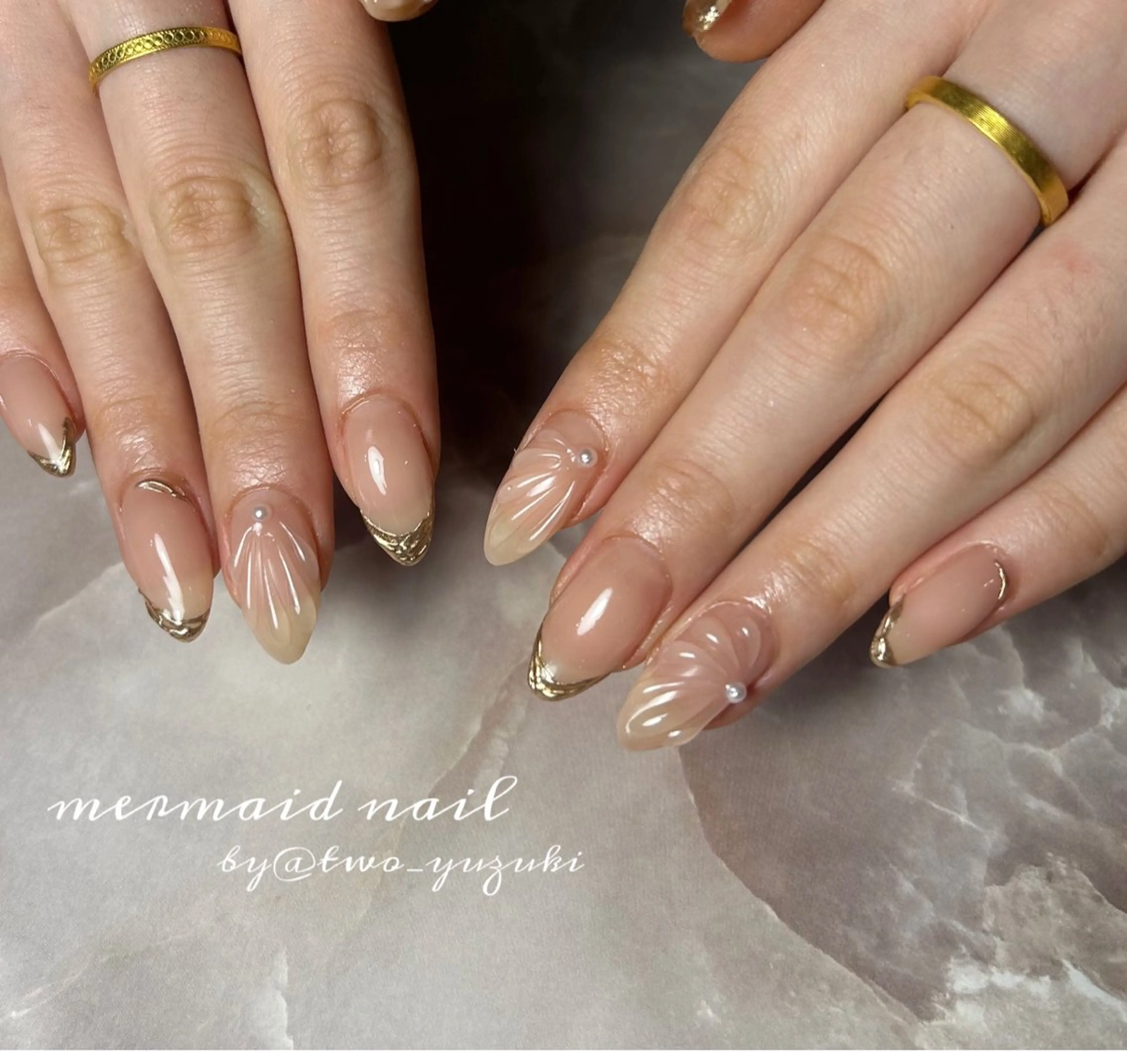 ネイル ハンドネイル One YUZUKIのネイルデザイン