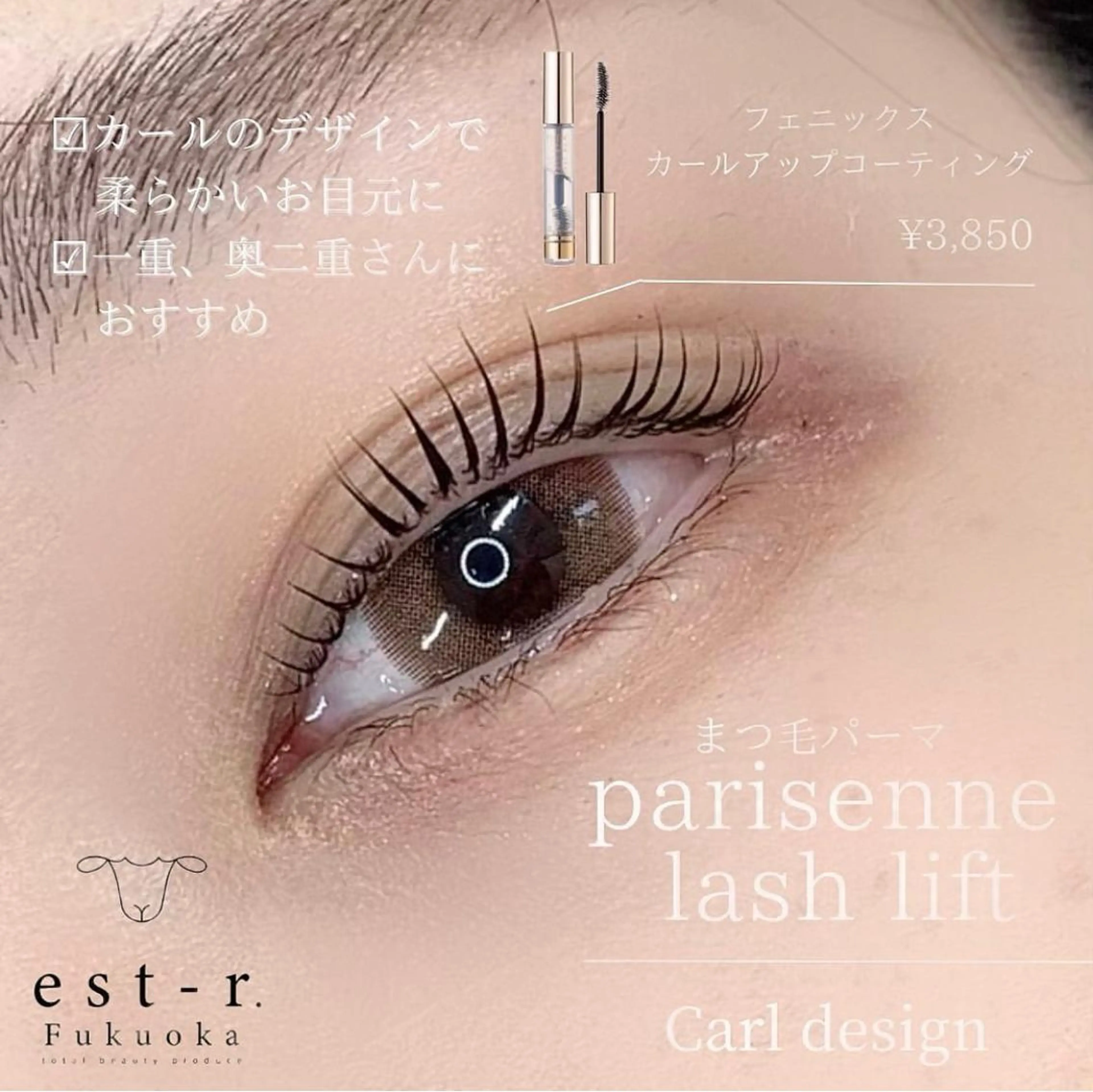 マツエク・マツパ 束感まつ毛 韓国風マツエク パリジェンヌラッシュリフト まつげパーマ 下まつげエクステ マツパ satsuki 博多/アイブロウのマツエク・マツパデザイン