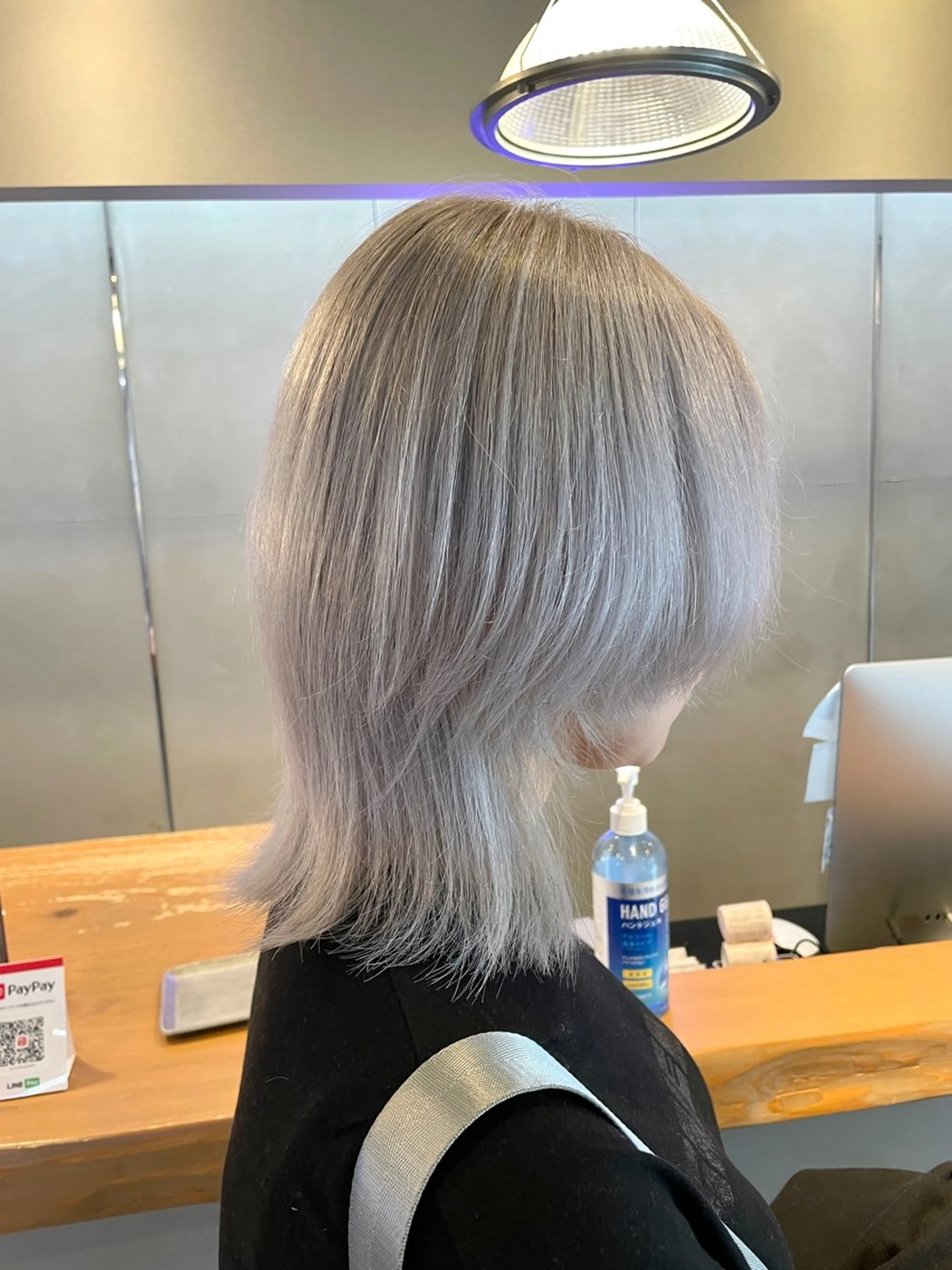 ミディアム ヘアカラー トリートメント 16日~benji 福間店です　長木のヘアスタイル