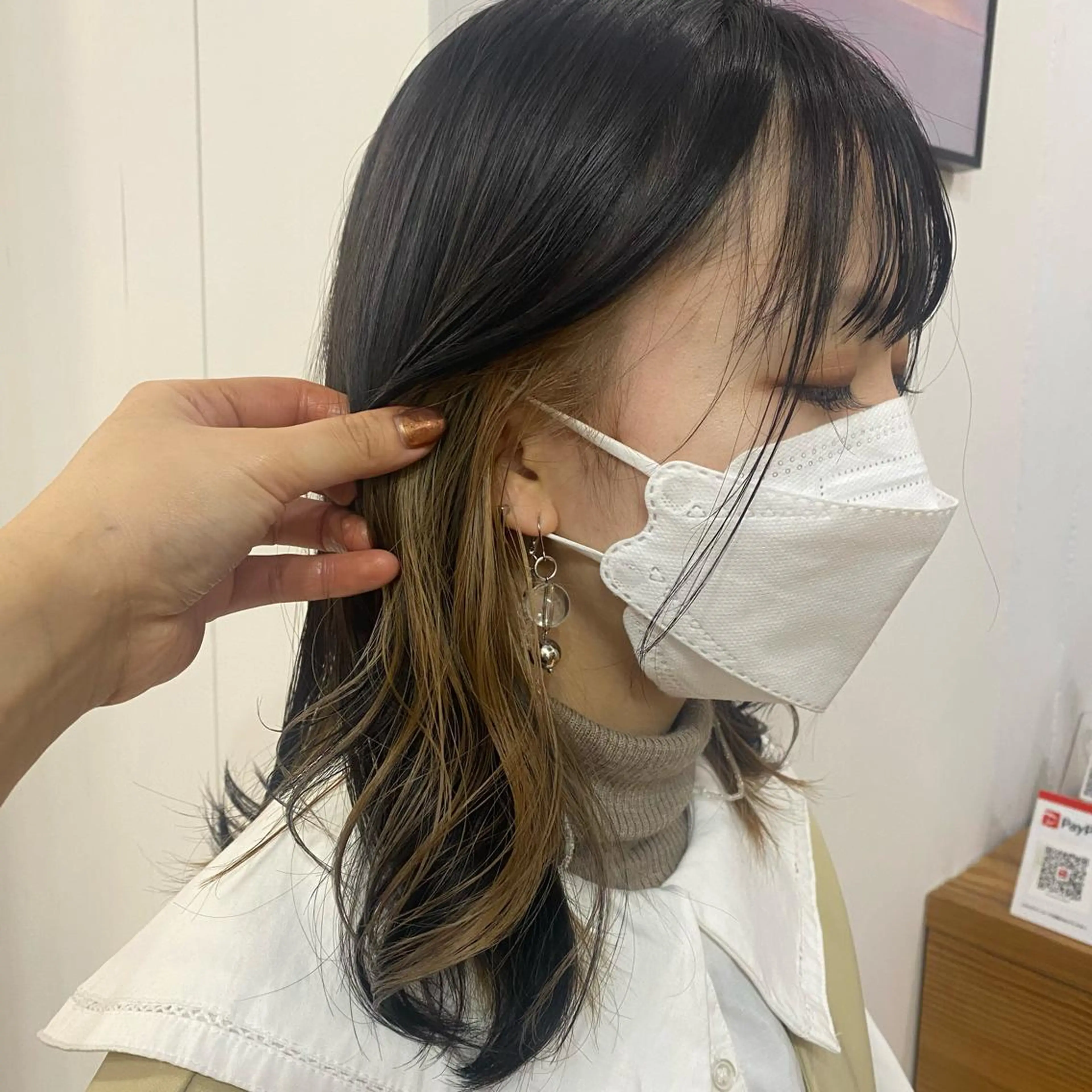 ミディアム カラー 🪭risa 暖色/レイヤー🪭のヘアスタイル