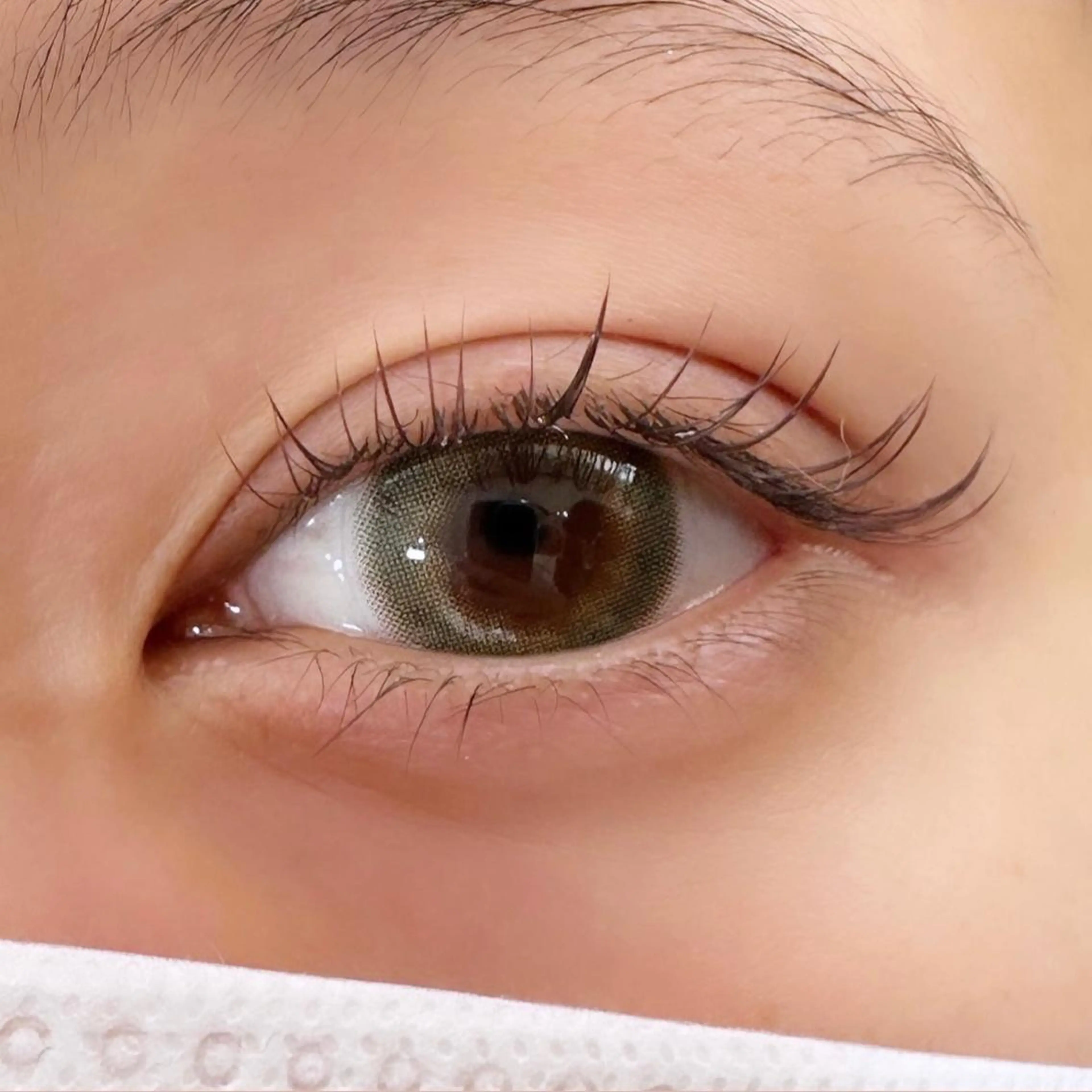 マツエク・マツパ カラーマツエク フラットラッシュ マツエク 川畑🌻 アンジェリカ錦糸町のマツエク・マツパデザイン